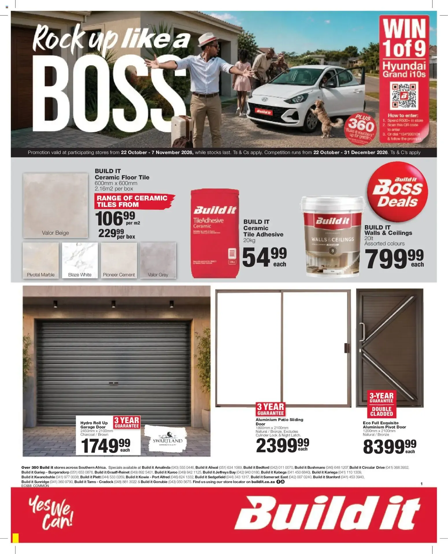 Build It Boss Deals: Rock up like a BOSS from 22 October to 7 November 2026 - Catalogue Page 1