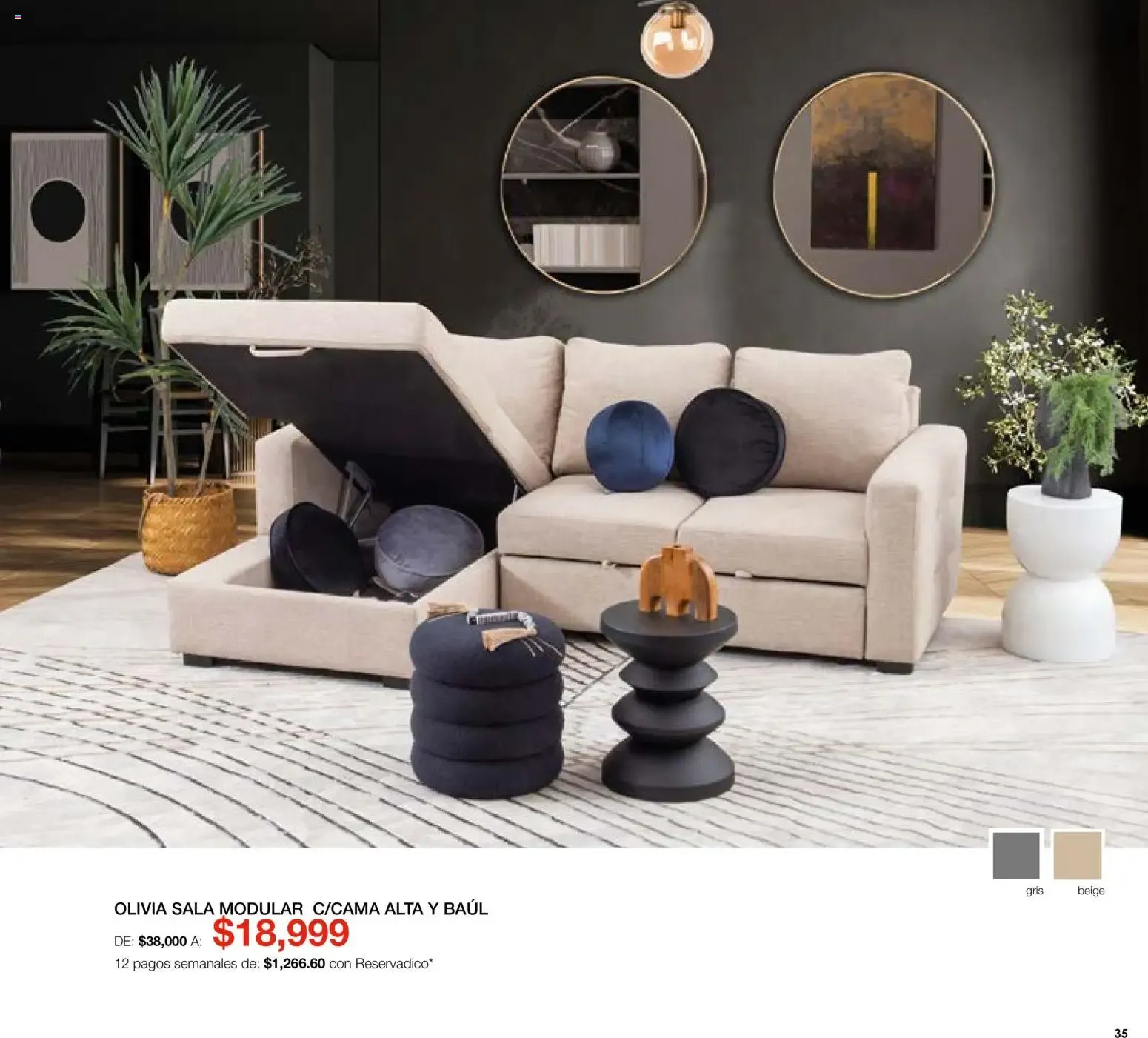 Catálogo de Dico Muebles - Medio Año Medio Precio 1 de agosto al 31 de agosto 2026 - Pagina 35