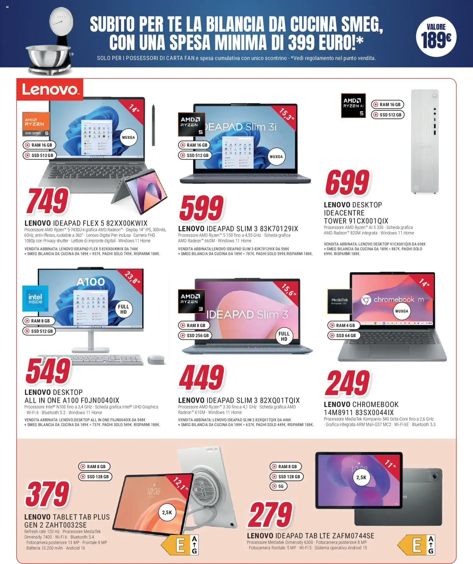 ABBINATA IN CUCINA FIRMATA SMEG da 17 settembre a 30 settembre di 2026 - Pagina del volantino 25