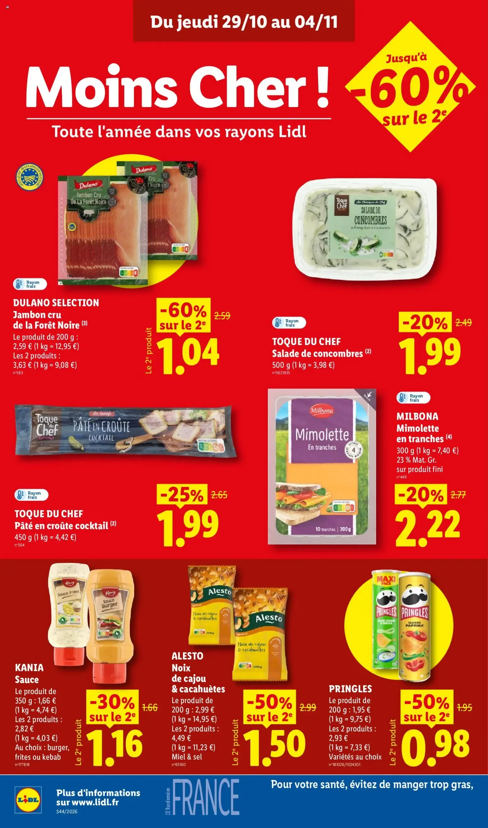 LIDL: Faites briller les fêtes à prix minis ! du 29 octobre au 4 novembre 2026 - Catalogue page 18