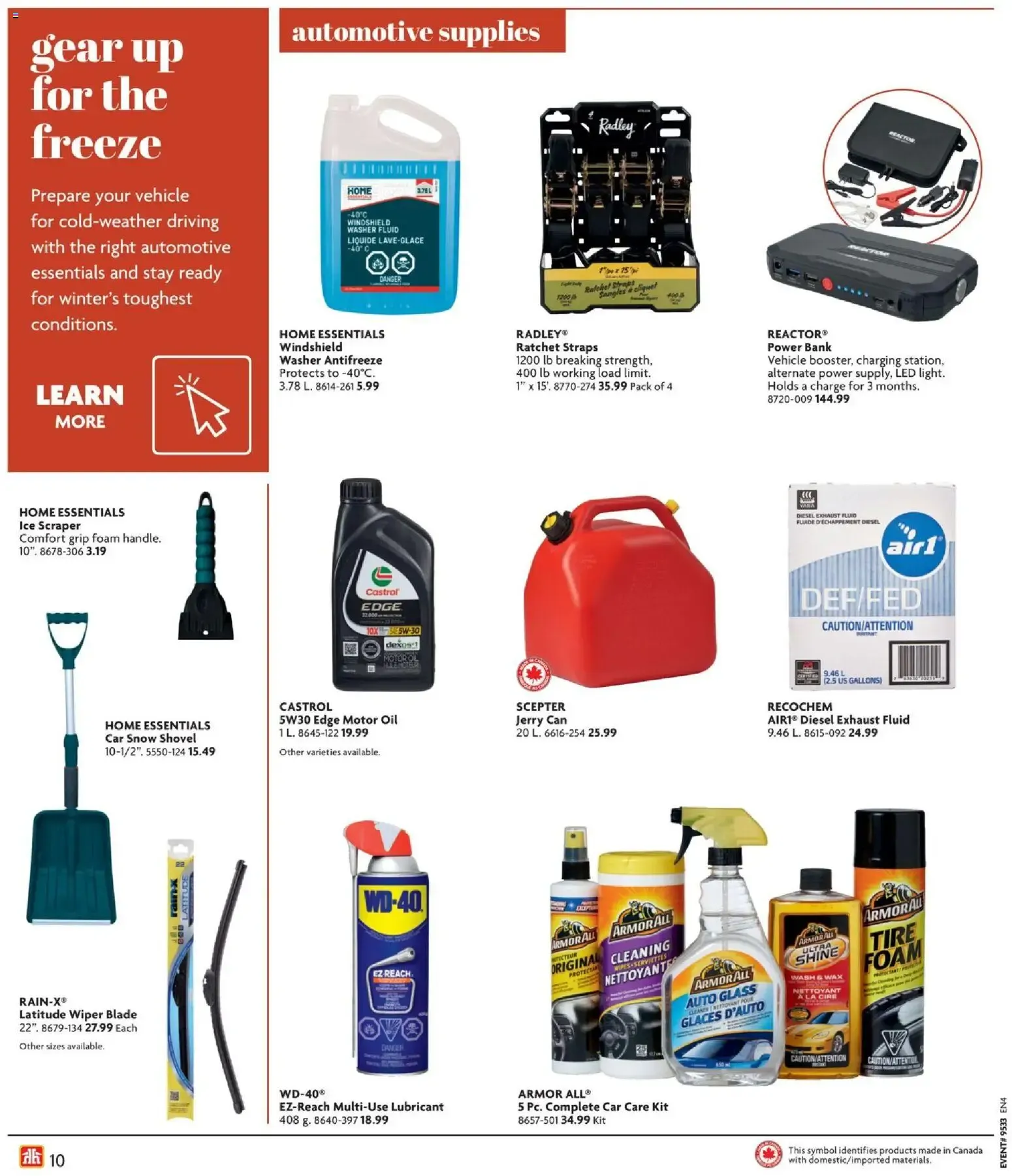 Home Hardware flyer - Fall and Winter from Aug 13, 2026 > weekly specials & deals from August 13 to November 4 2026 - flyer page 10