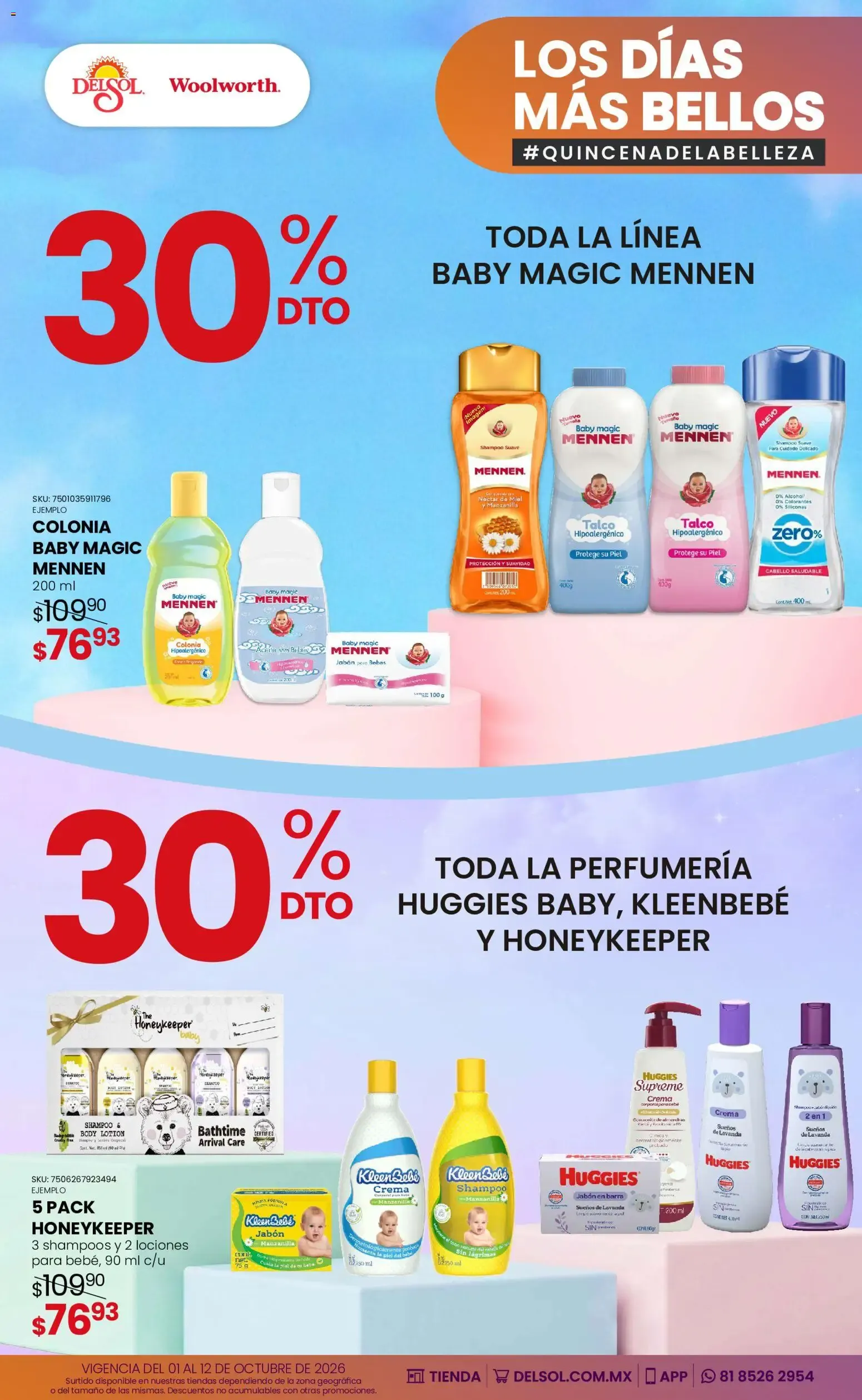 Catálogo de Del Sol y Woolworth catálogo Los días más bellos - Quincena Belleza (01/10/2026 - 12/10/2026) - catálogo en línea 1 de octubre al 12 de octubre 2026 - Pagina 30
