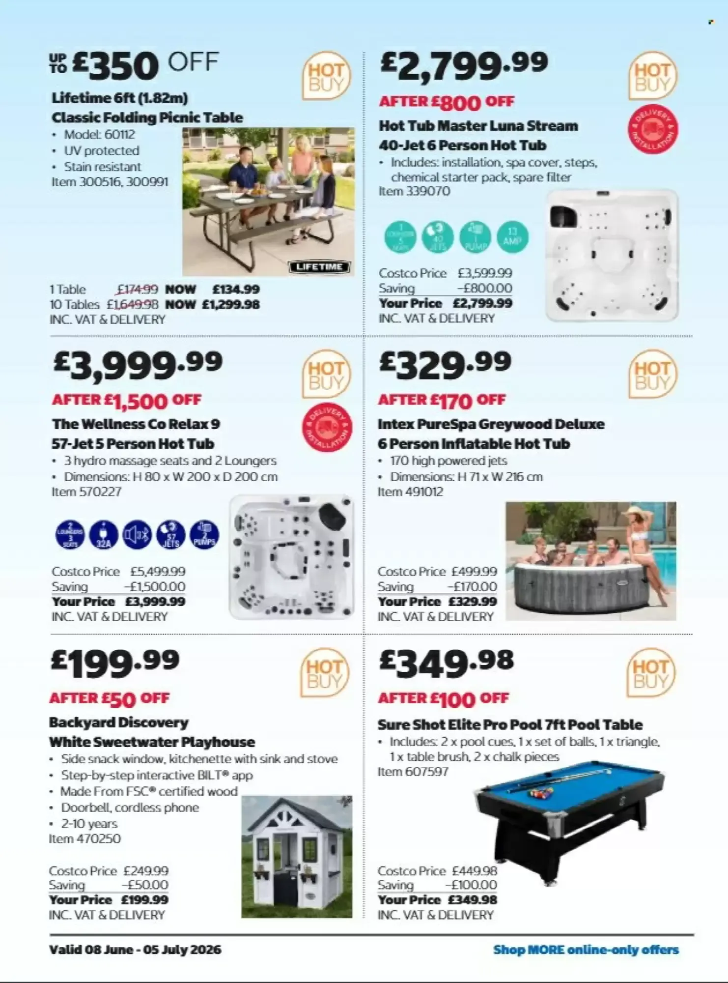 Costco leaflet from 8 June to 5 July 2026 - Catalogue Page 34