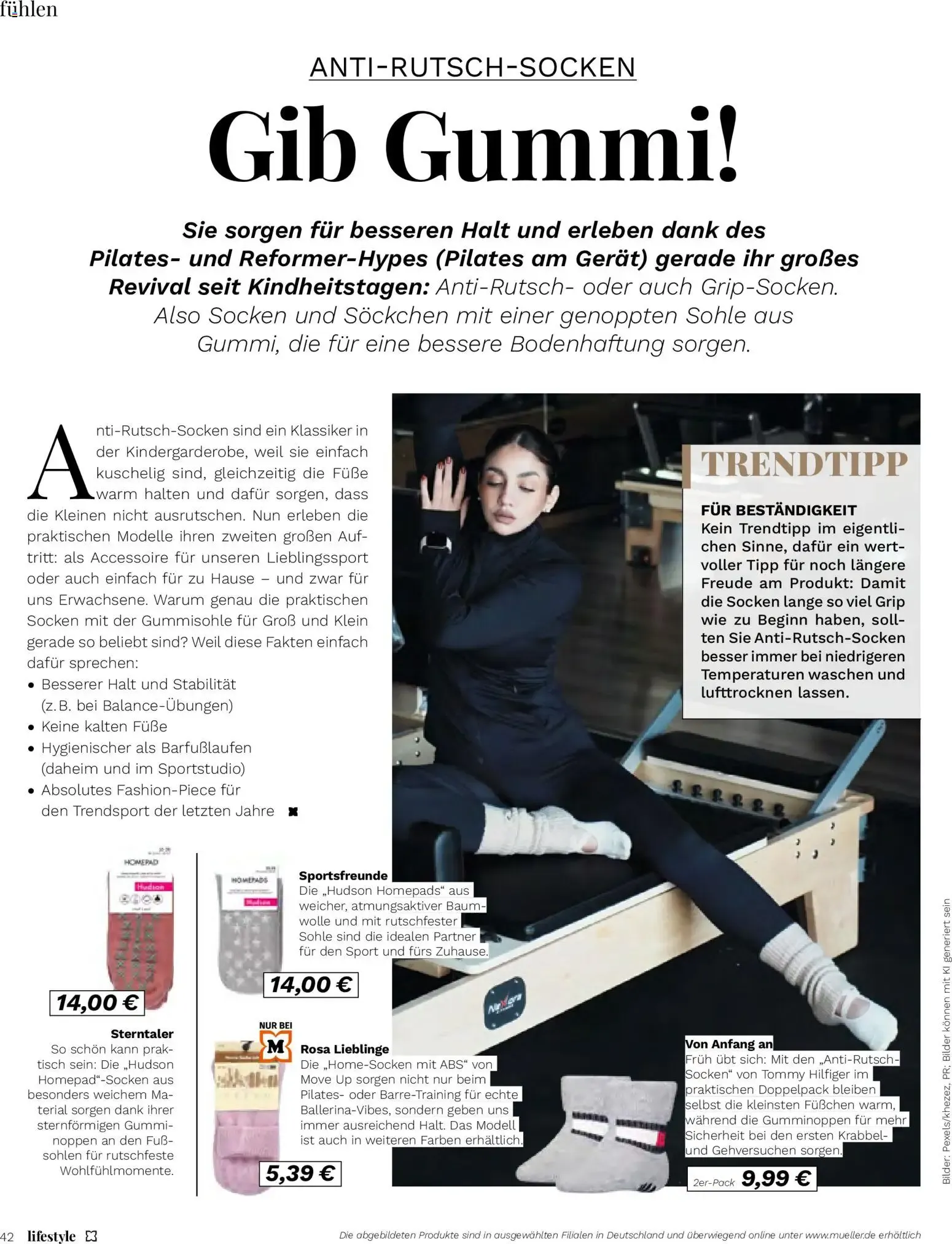 Müller lifestyle IHR WOHLFÜHL-MAGAZIN von 1. September bis 31. Oktober 2026 - Prospekt seite 43