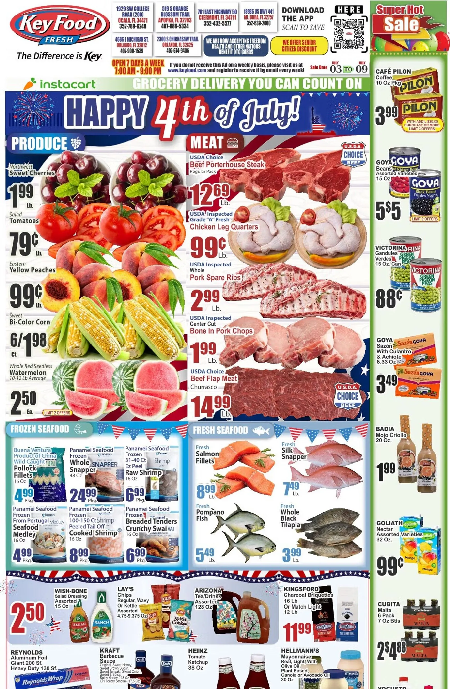 Current Key Food Fresh leaflet valid from Friday 07/03/2026 to Thursday 07/09/2026