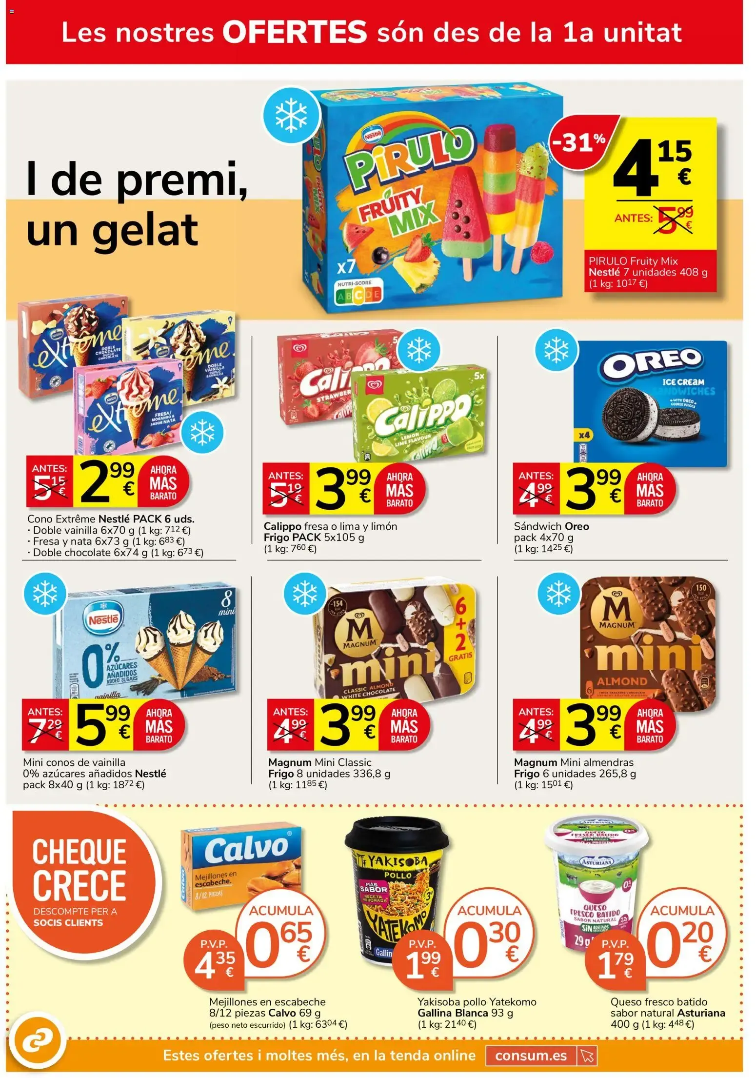 Catálogo de Consum folleto 25/06/2026 - 22/07/2026 25 de junio al 22 de julio 2026 - Página 12