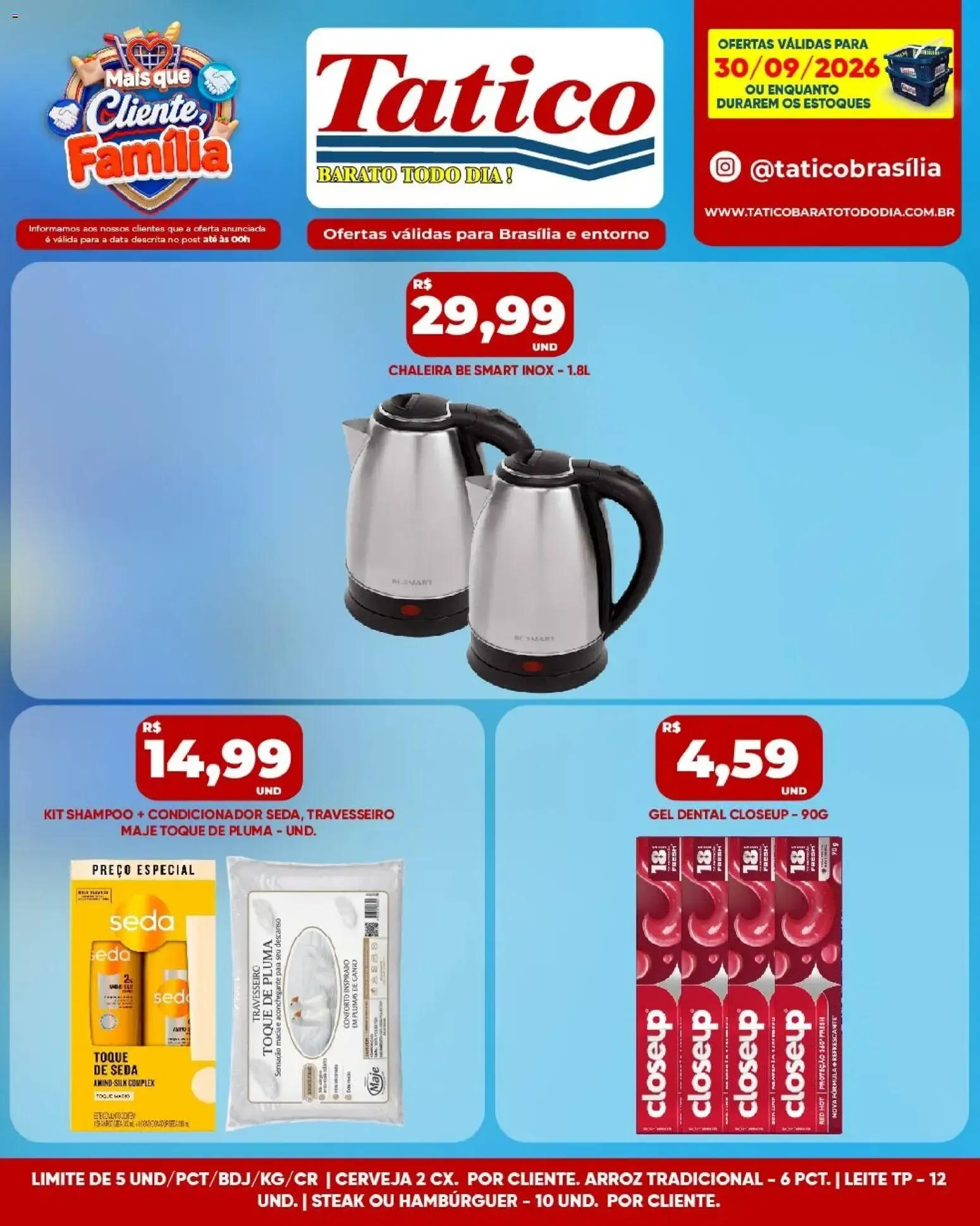 Encarte de Tatico ofertas do Dia de 30/09/2026 | Promoções Online 30 de setembro até 30 de setembro 2026 - Pagina 12