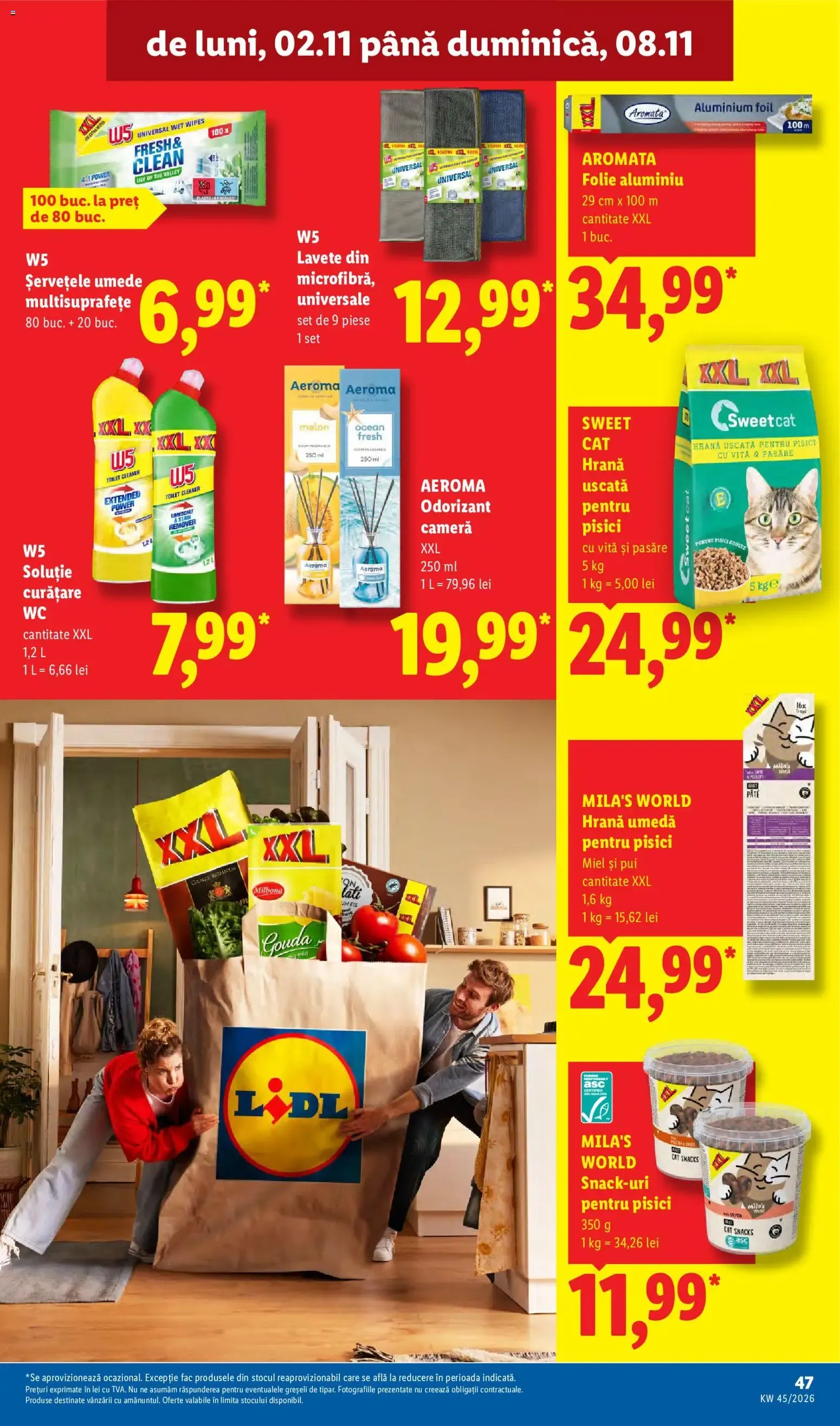 Catalog Catalog Lidl BLACK FRIDAY (02.11.2026) de la 2 noiembrie până la 8 noiembrie 2026 - Revista Pagina 47