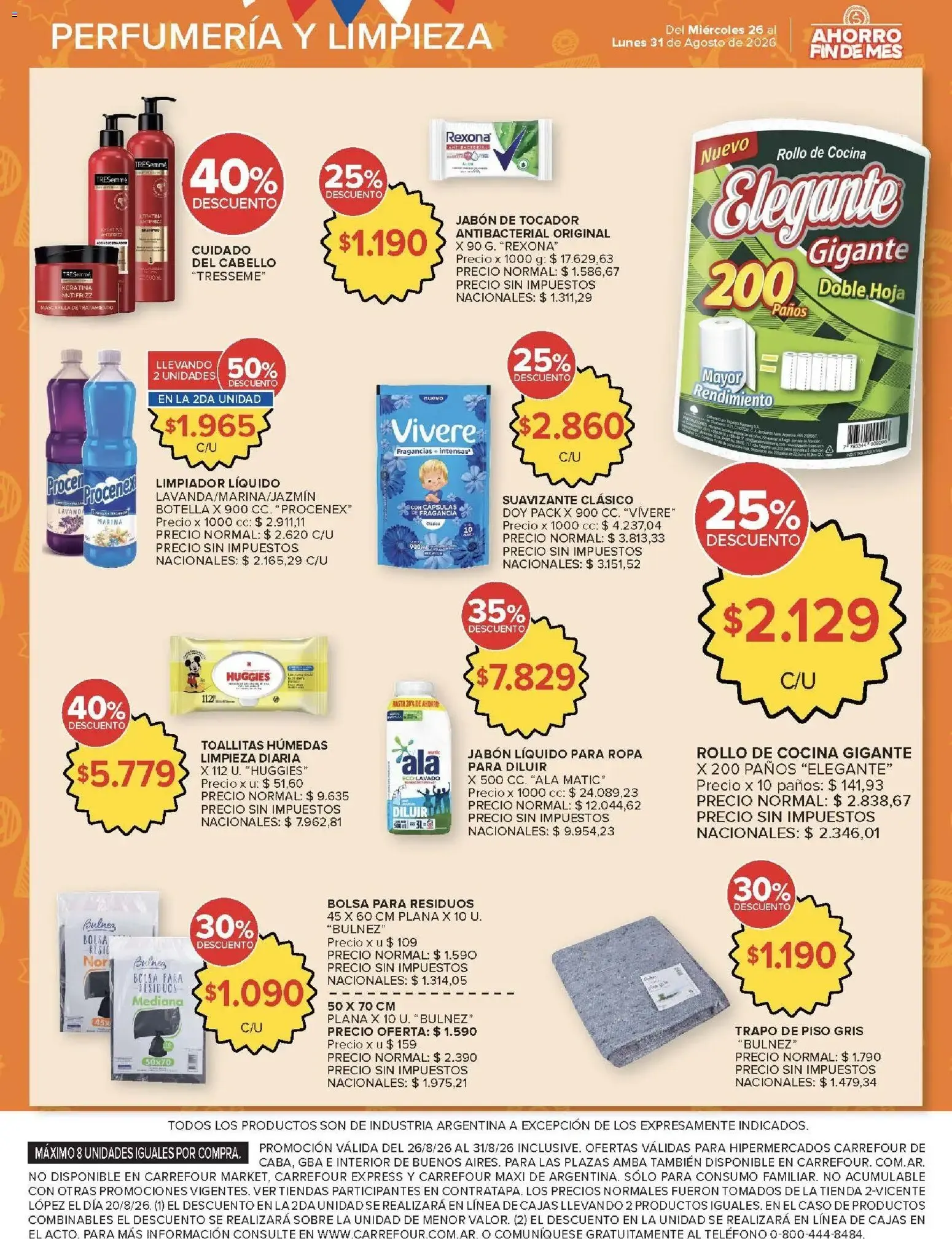 Ofertas de Carrefour ofertas || del 26/08/2026 - 31/08/2026 || Promociones 26 de agosto al 31 de agosto 2026 - Página 16 del catálogo