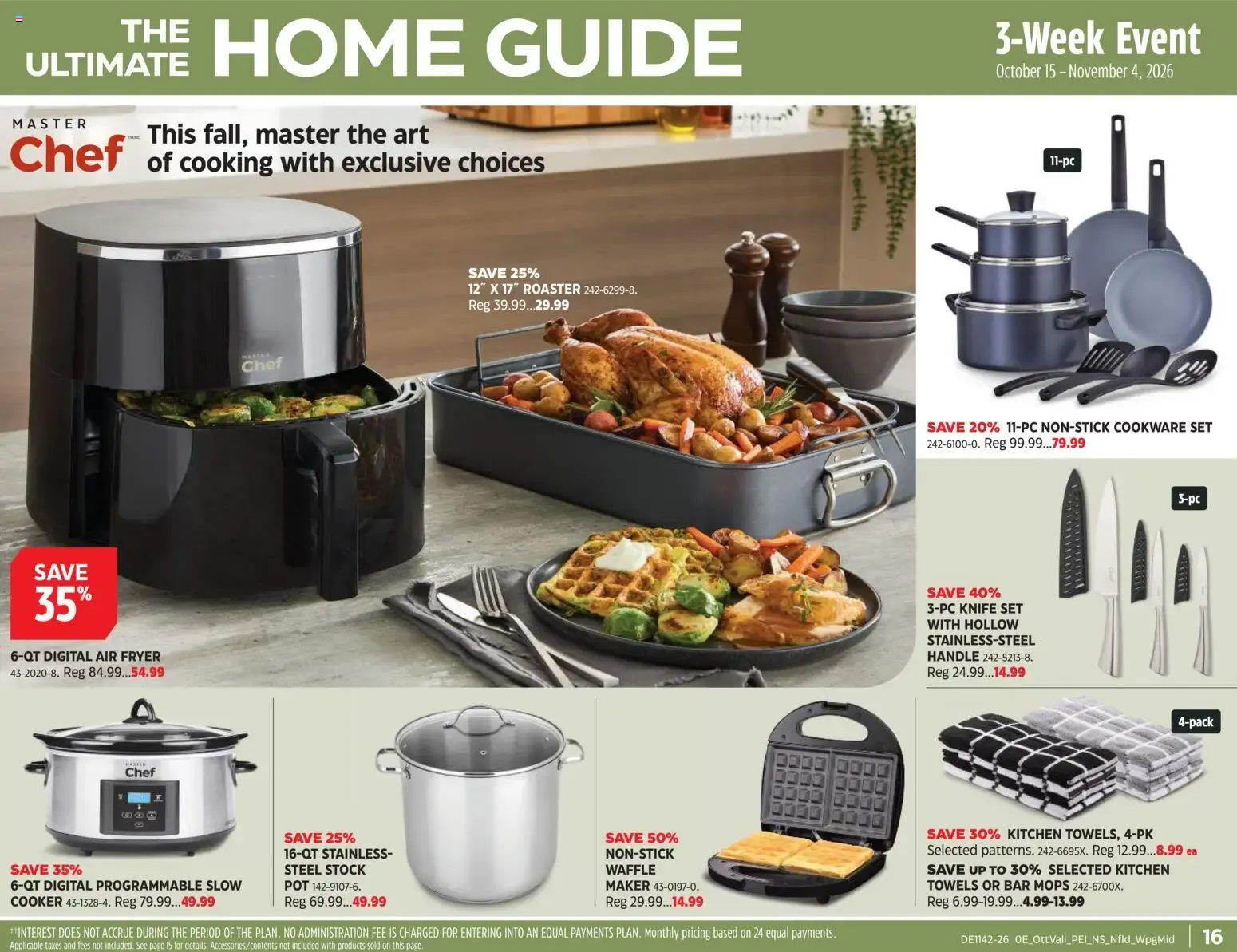 Canadian Tire flyer - The Ultimate Home Guide from Oct 15, 2026 > weekly specials & deals from October 15 to November 4 2026 - flyer page 17
