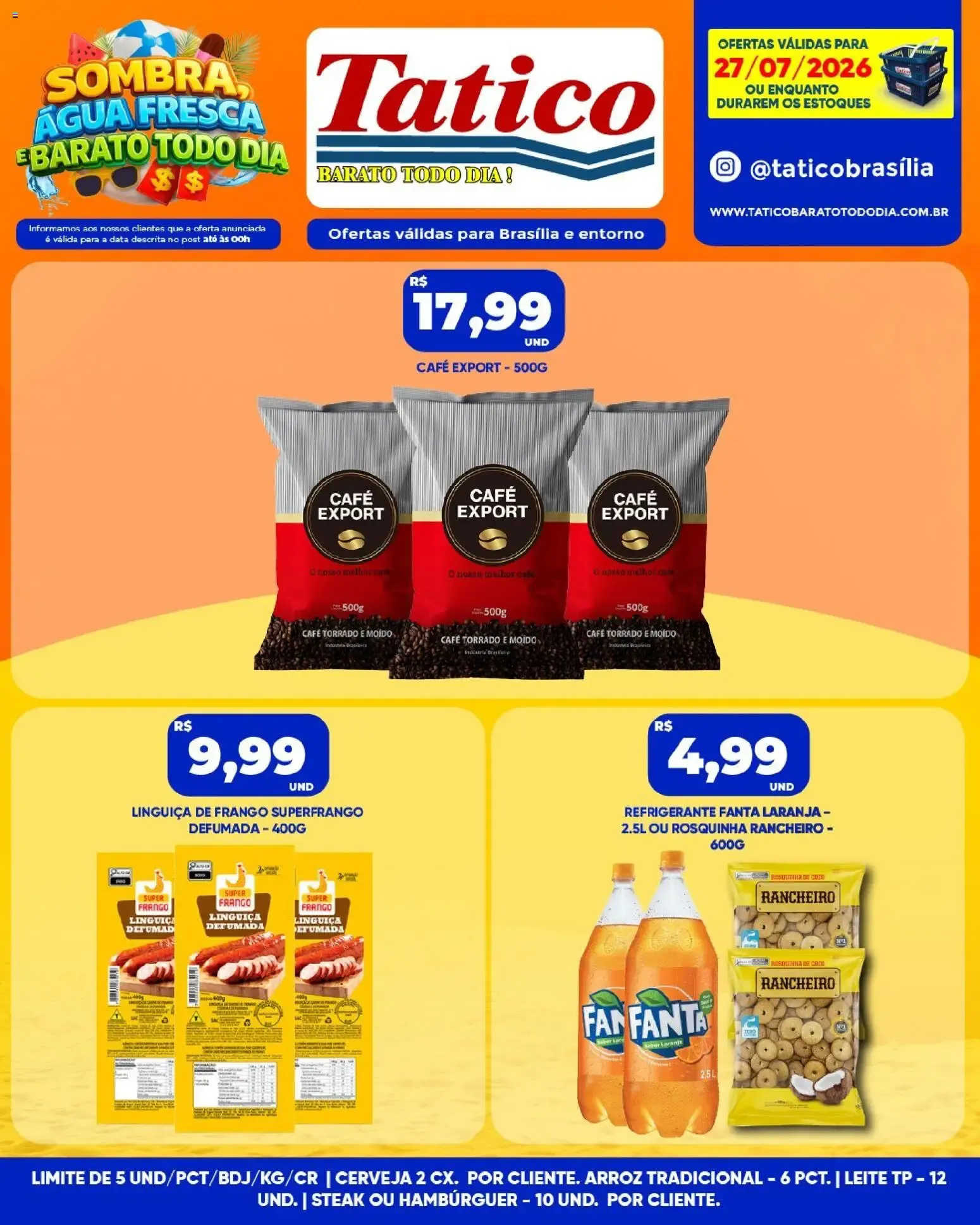 Encarte de Tatico ofertas do Dia de 27/07/2026 | Promoções Online 27 de julho até 27 de julho 2026 - Pagina 9