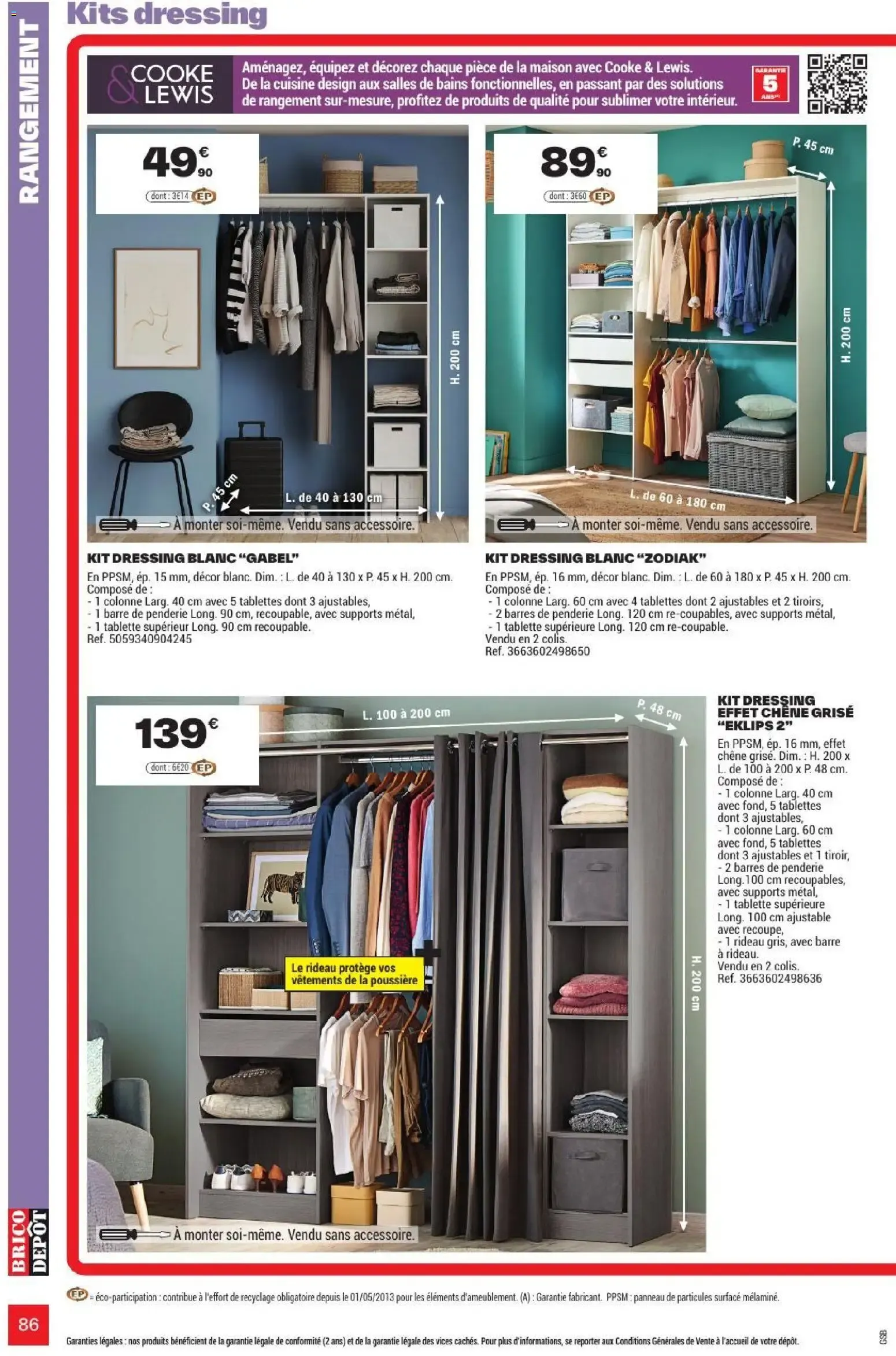 L'OFFICIEL DU BRICOLAGE - Automne du 17 septembre au 1 octobre 2026 - Catalogue page 86