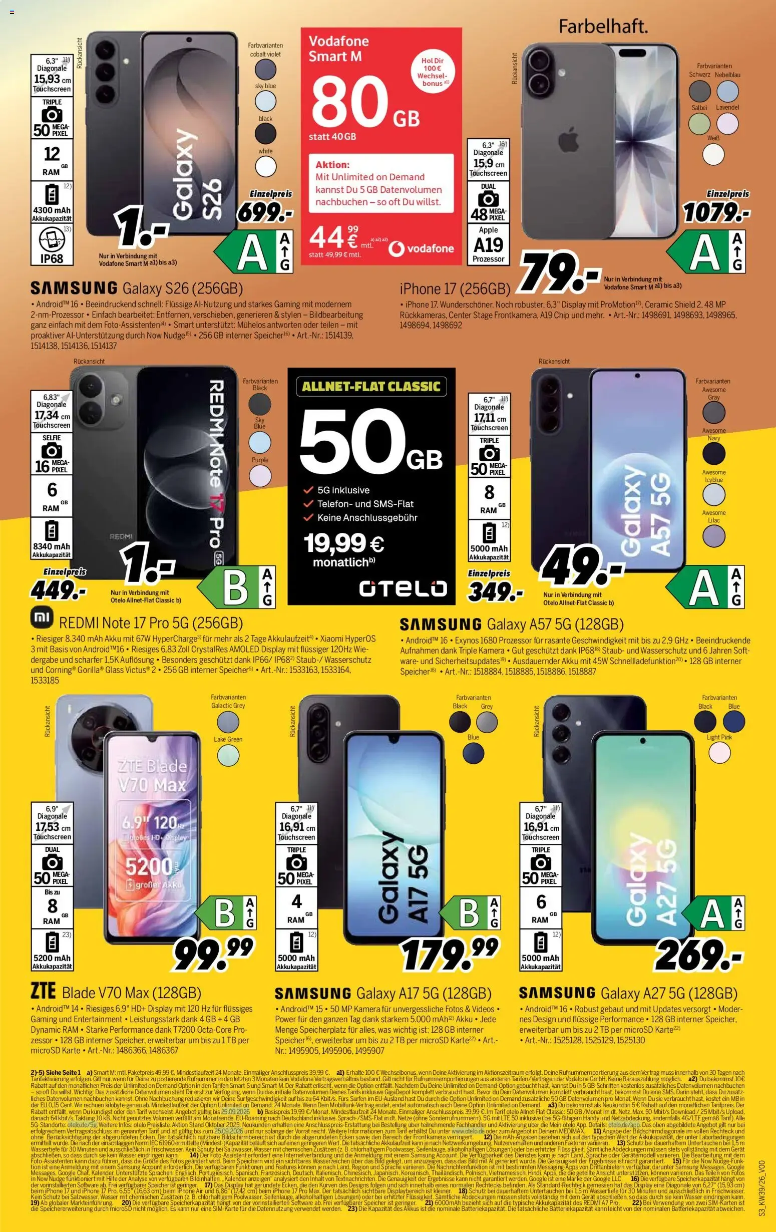 MEDIMAX HERBST MAX - Machs dir Zuhause Cozy mit Top-Angeboten von 19. September bis 25. September 2026 - Prospekt seite 3