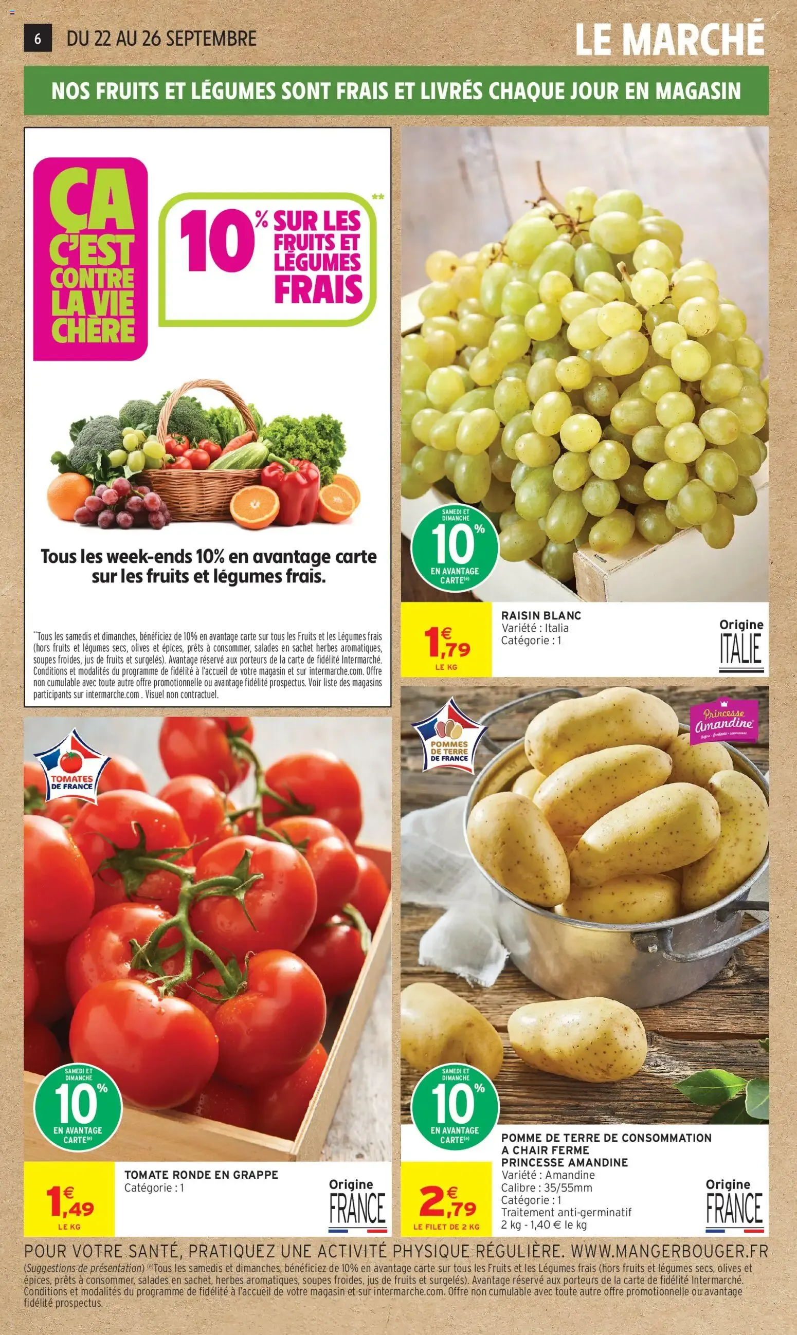 Intermarché catalogue à partir du 22/09/2026 - promo en ligne du 22 septembre au 4 octobre 2026 - Catalogue page 6