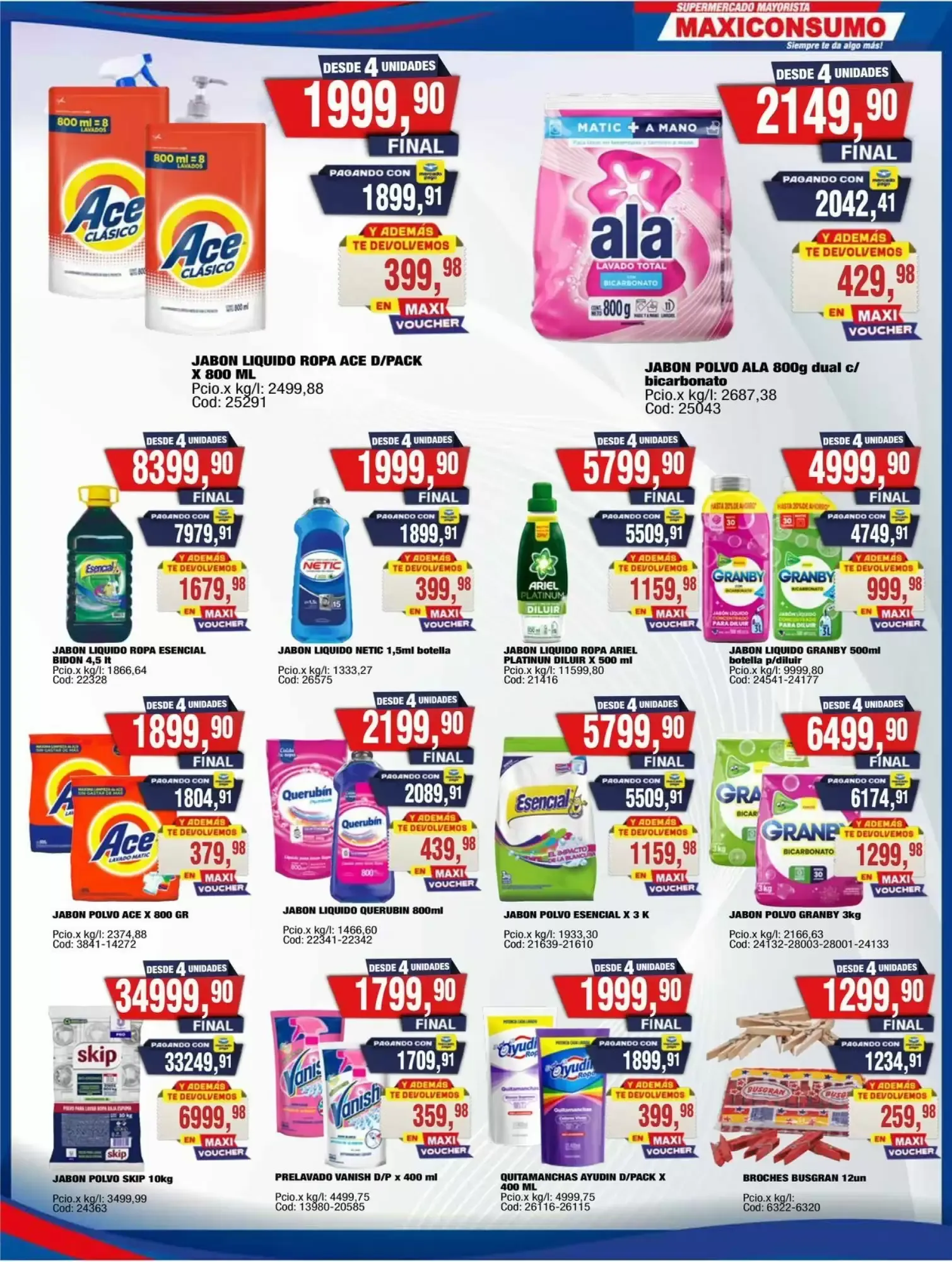 Ofertas de Revista Maxiconsumo 21 de septiembre al 27 de septiembre 2026 - Página 23 del catálogo