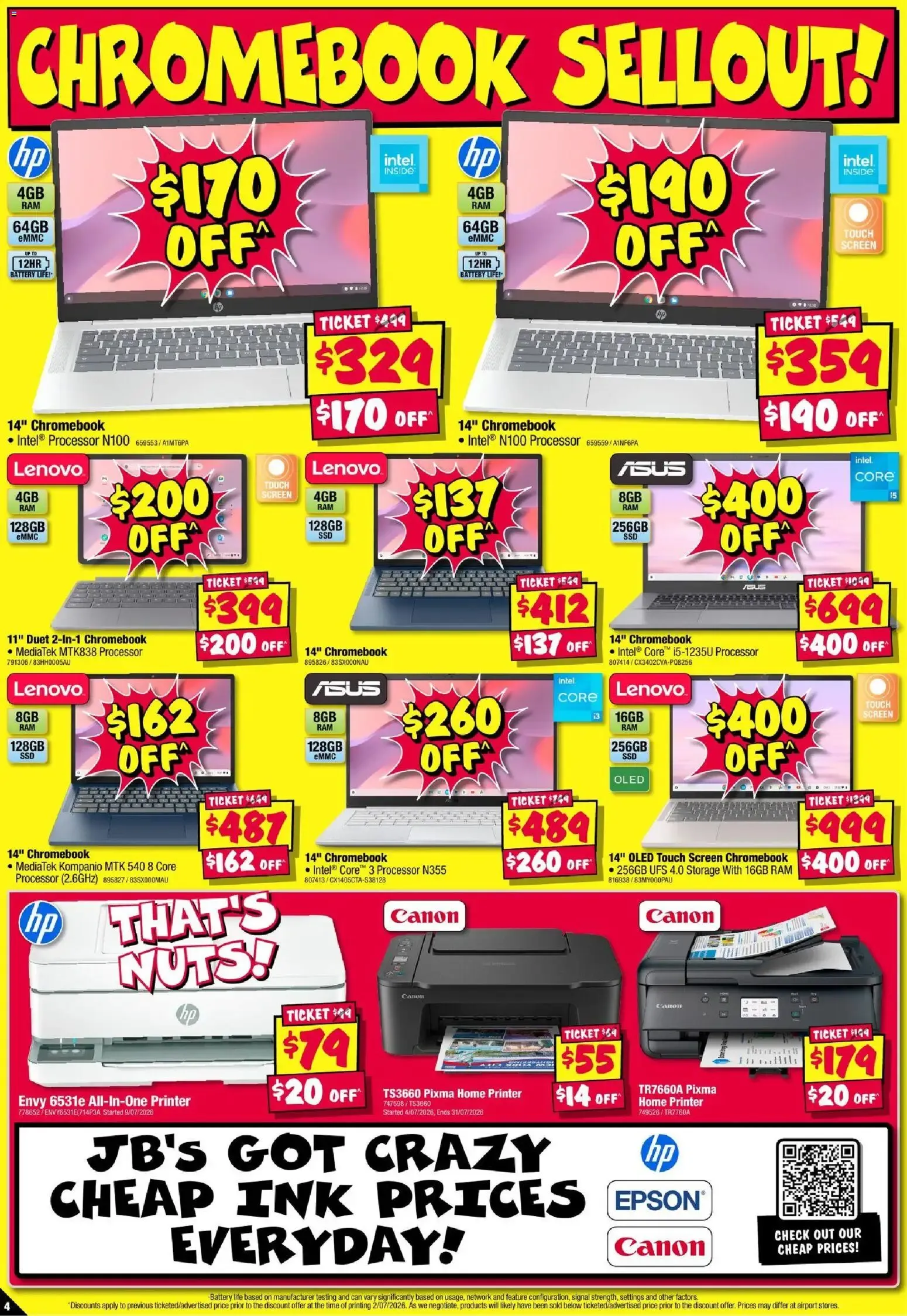 JB HI-FI BIG BRAND SELLOUT! - Catalogue valid from 16 July to 29 July 2026 - page 4
