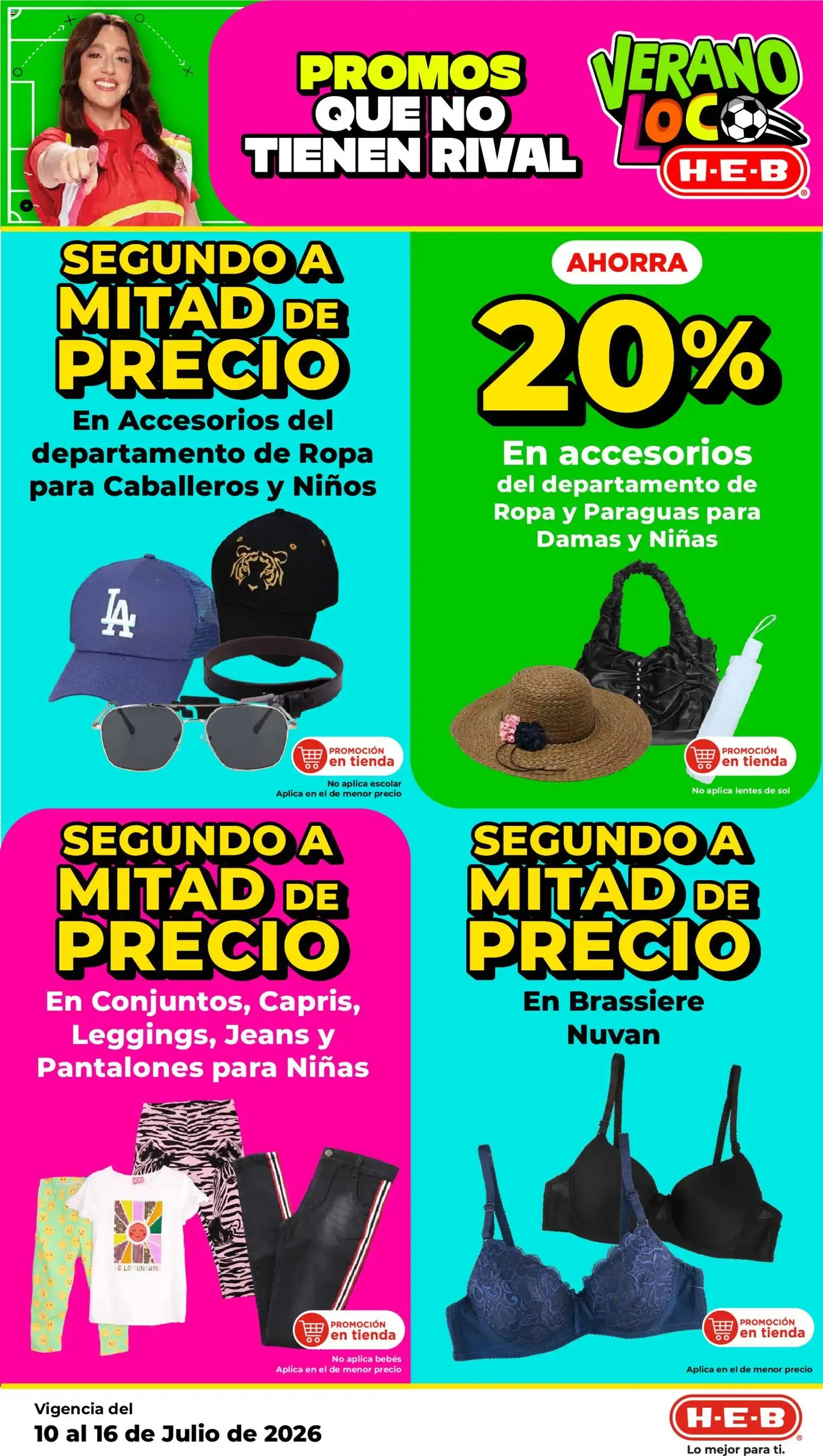 Catálogo de Verano Loco H-E-B 10 de julio al 16 de julio 2026 - Pagina 18