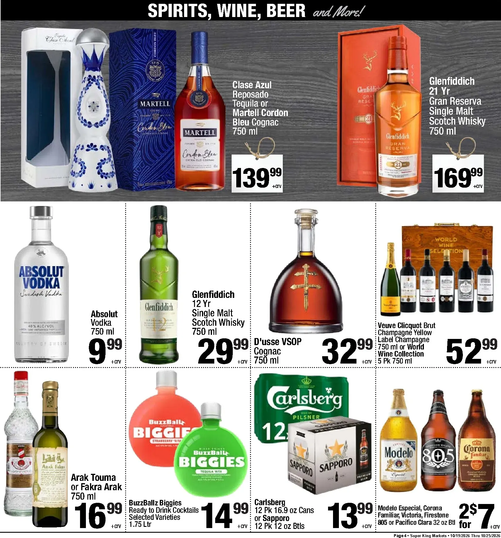 Weekly ad Current Super King leaflet valid from Monday 10/19/2026 to Sunday 10/25/2026 from October 19 to October 25 2026 - Page 4