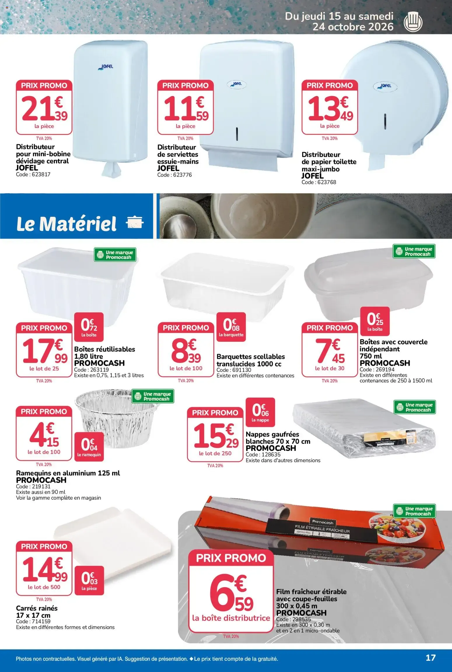 Promocash catalogue à partir du 15/10/2026 - promo en ligne du 15 octobre au 24 octobre 2026 - Catalogue page 17