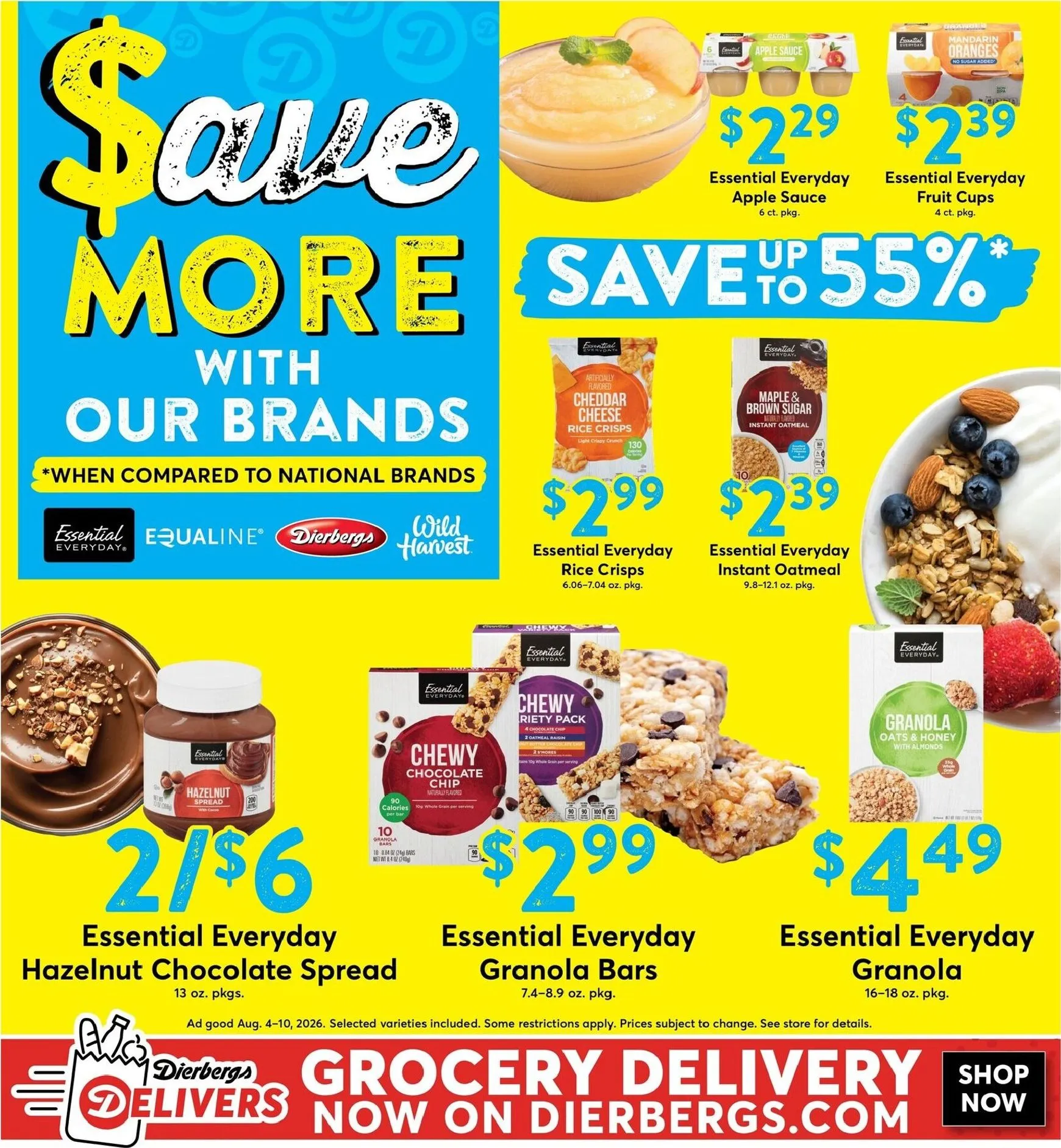Weekly promotion Dierbergs HOT Deals ZONE spanning from August 4 to August 10 2026 - Page 18 for Catalogue 365