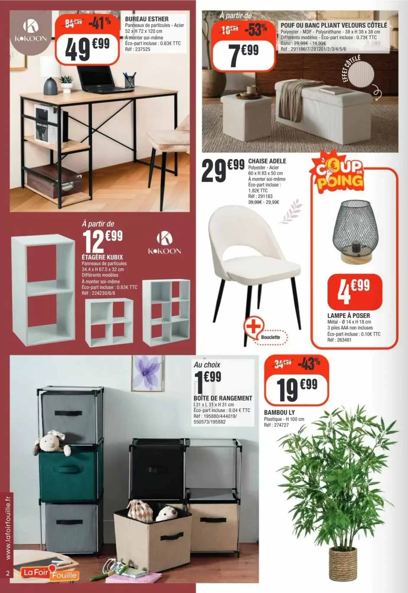 La Foir'Fouille - L'Essentiel de la Rentrée du 24 août au 30 août 2026 - Catalogue page 2