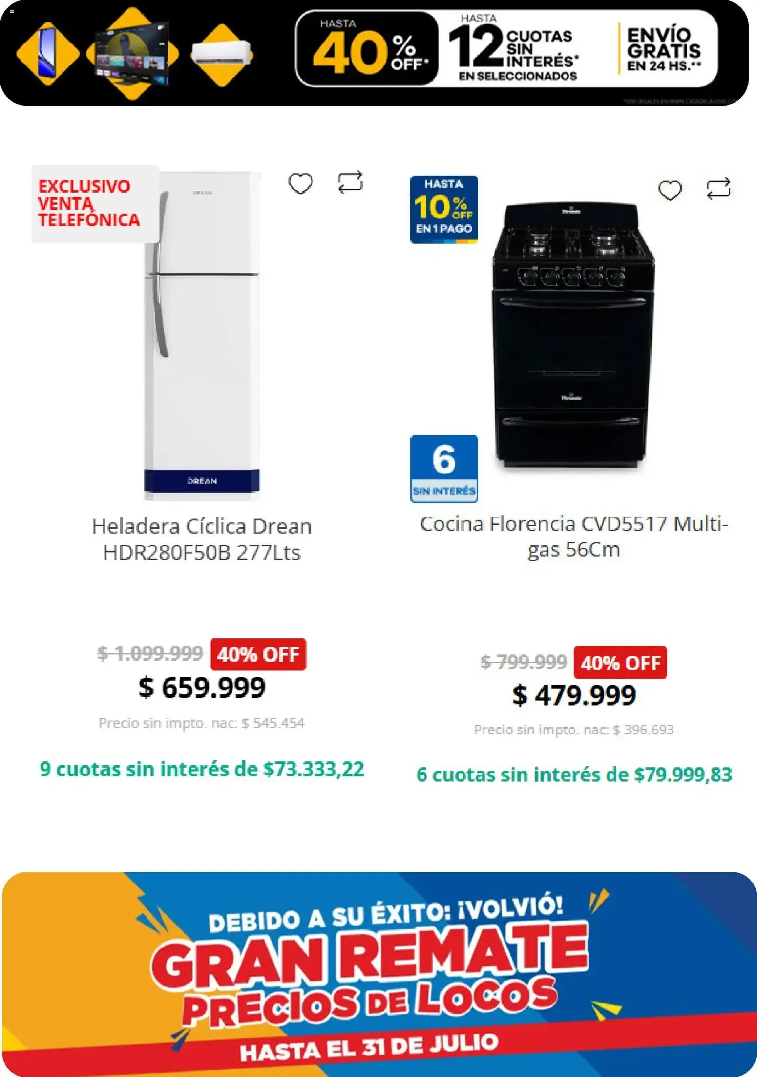 Ofertas de Casa del Audio - Electroweek del 21/07/2026 al 31/07/2026 21 de julio al 31 de julio 2026 - Página 3 del catálogo