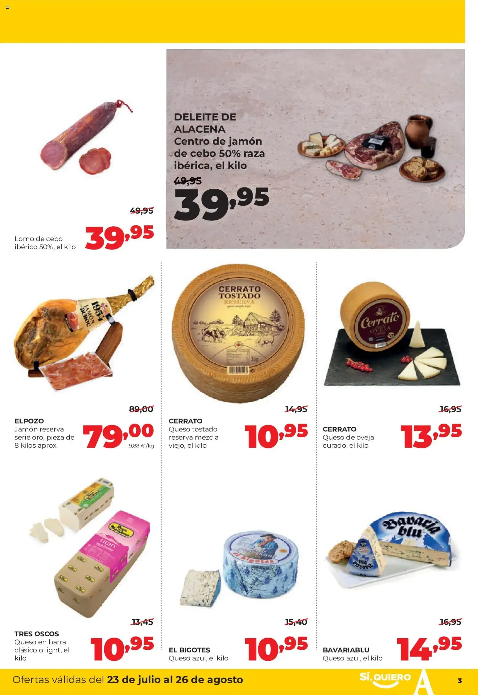 Catálogo de Alimerka folleto Asturias del 23/07/2026 | Catálogo 23 de julio al 26 de agosto 2026 - Página 3