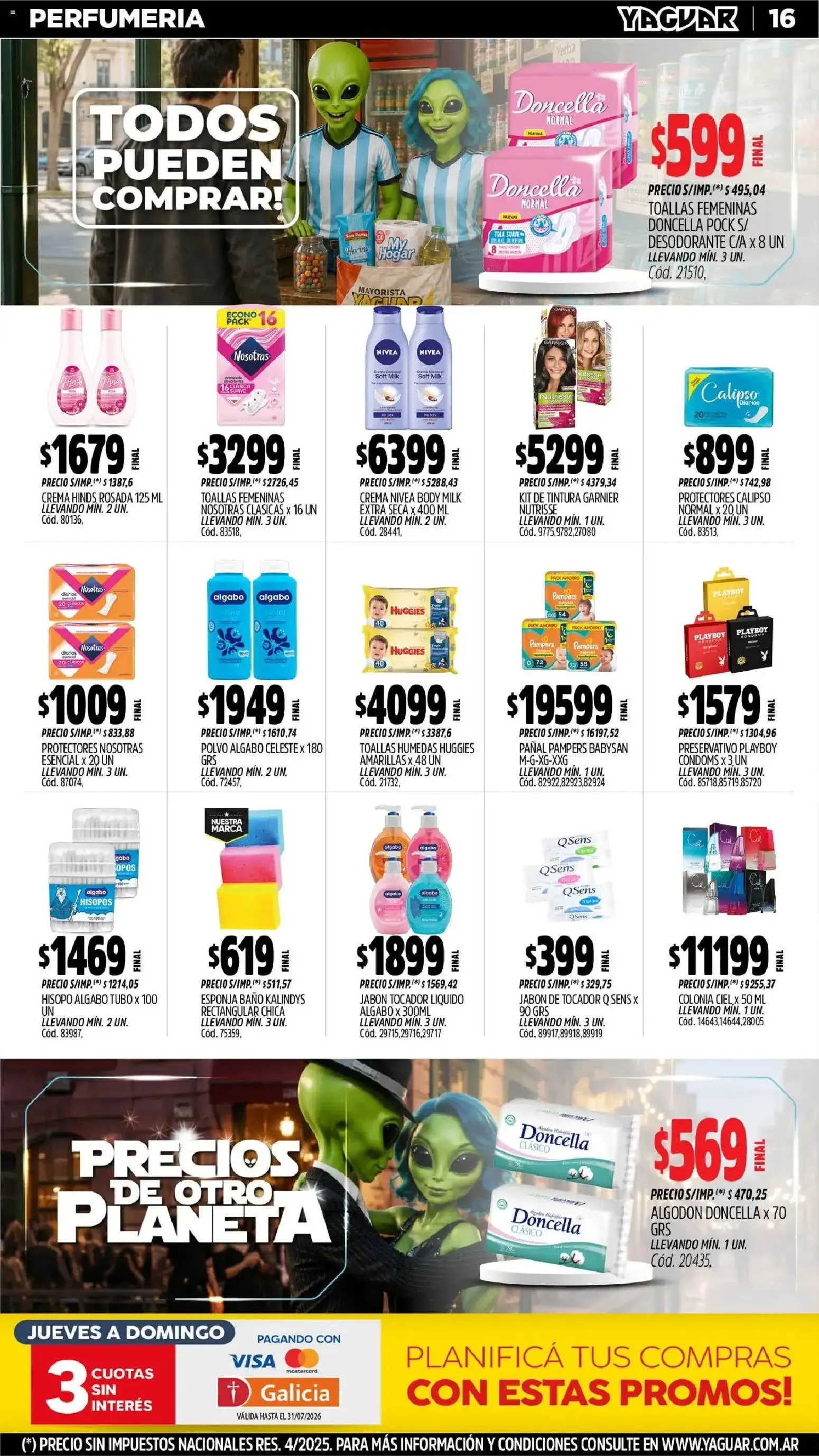 Ofertas de Yaguar - Oferta Semanal Mar del Plata del 29/06/2026 - 04/07/2026 29 de junio al 4 de julio 2026 - Página 16 del catálogo