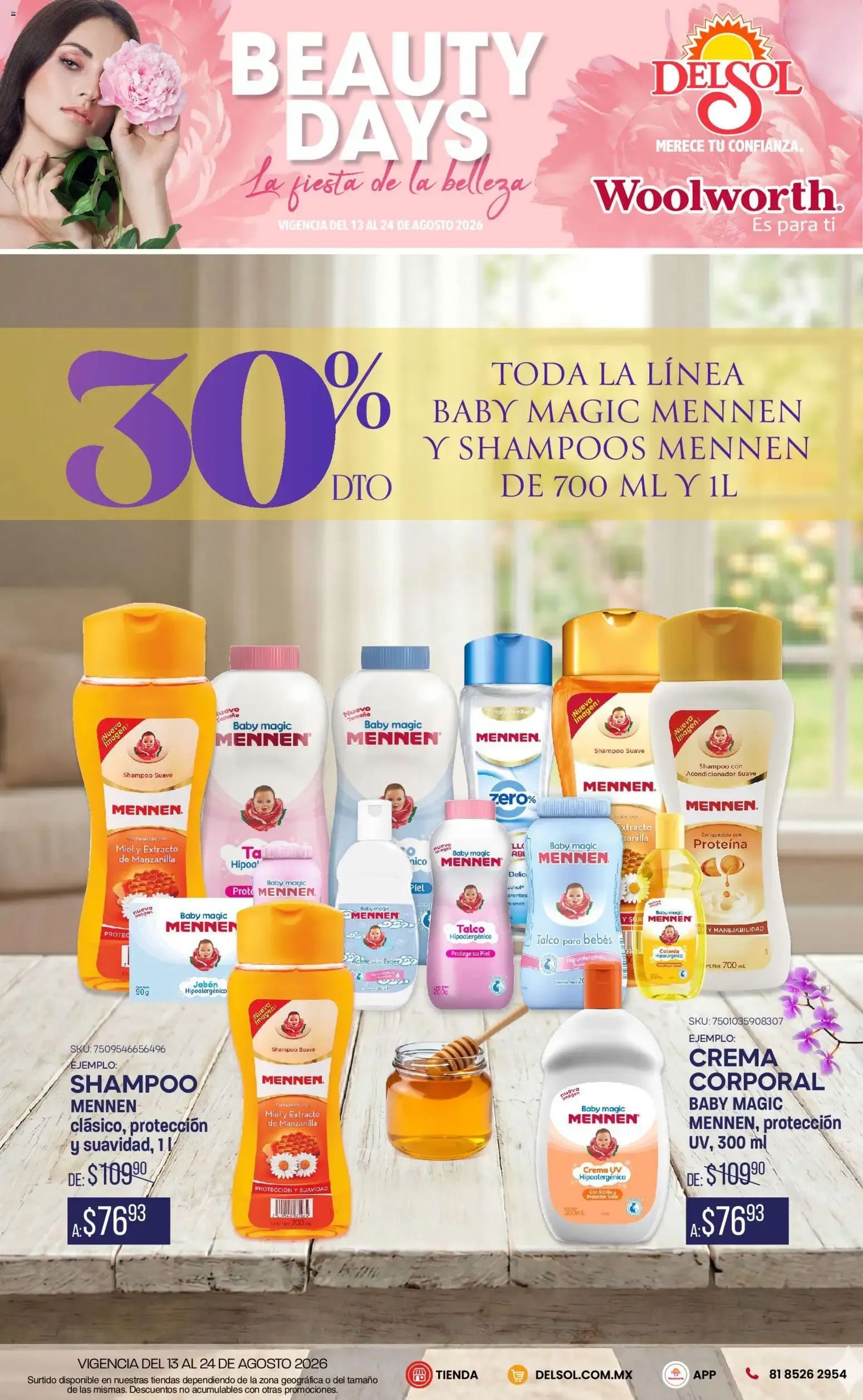 Catálogo de Del Sol y Woolworth Beauty Days - La fiesta de la belleza 13 de agosto al 24 de agosto 2026 - Pagina 6