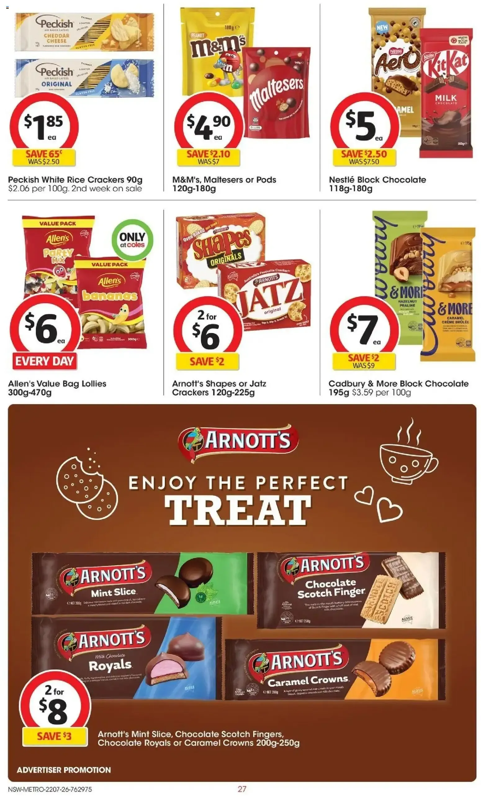 Coles catalogue valid from 22/07/2026 > Online Australia - Catalogue valid from 22 July to 28 July 2026 - page 27