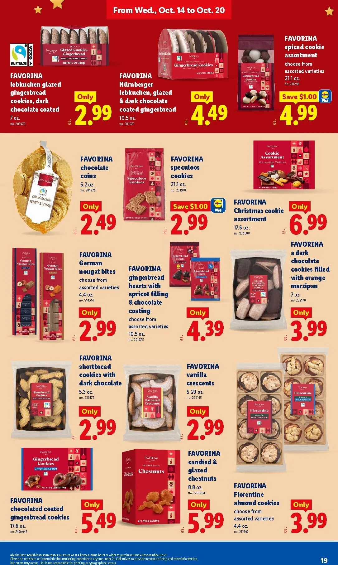 Weekly ad Current Lidl leaflet valid from Wednesday 10/14/2026 to Tuesday 10/20/2026 from October 14 to October 20 2026 - Page 19