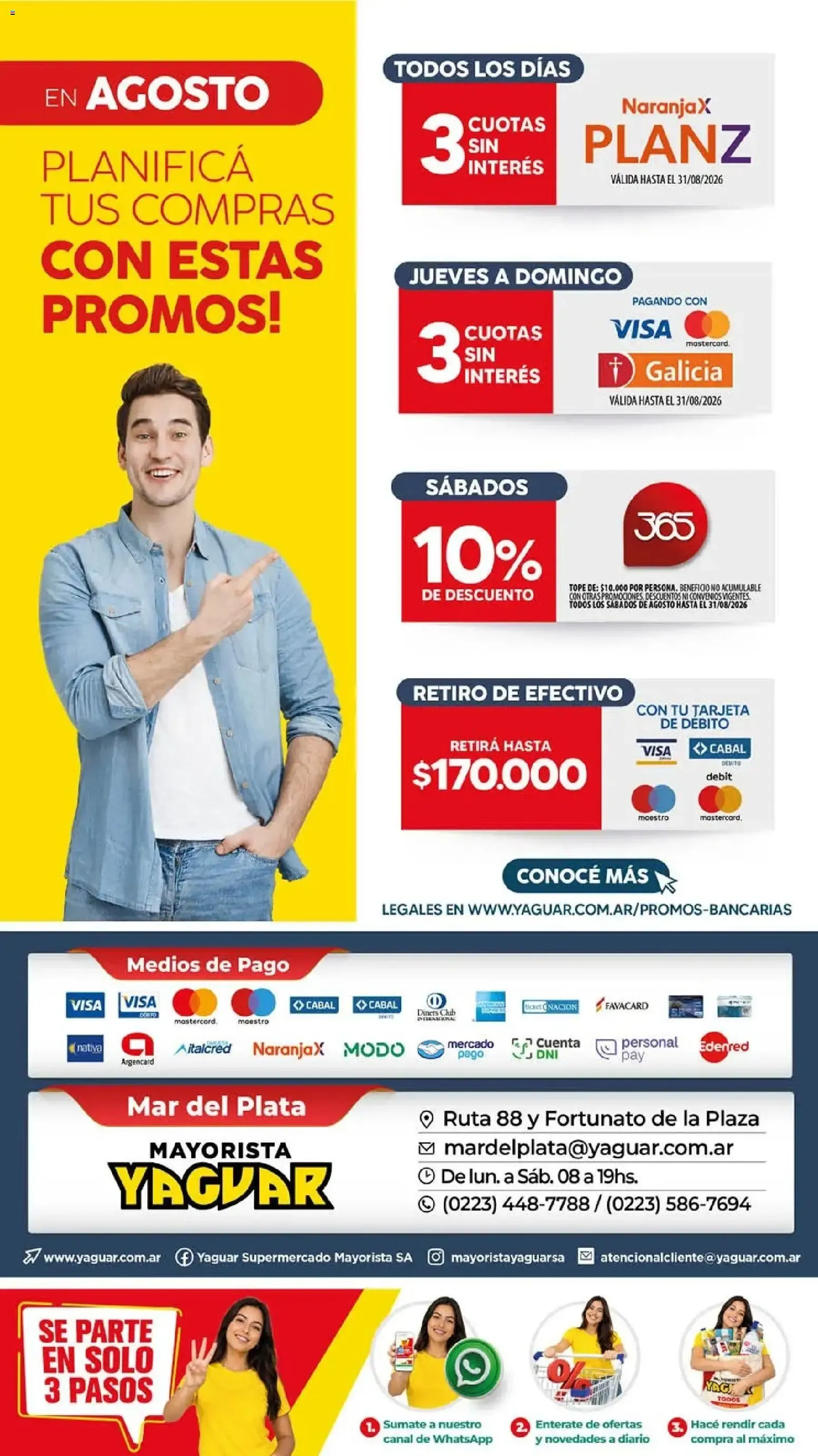 Ofertas de Yaguar - Oferta Semanal Mar del Plata del 24/08/2026 - 29/08/2026 24 de agosto al 29 de agosto 2026 - Página 20 del catálogo