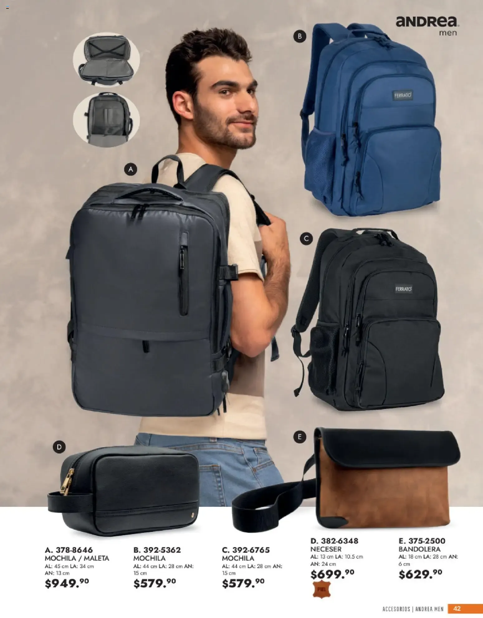 Catálogo de Andrea Verano 26 Accesorios 24 de mayo al 31 de diciembre 2026 - Pagina 42