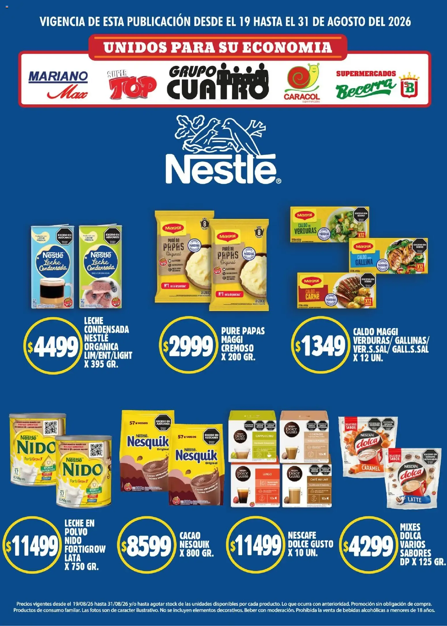 Ofertas de Mariano Max y Supermercados Asociados - Mes de la Niñez y Sorteo de $30 Millones 19 de agosto al 31 de agosto 2026 - Página 15 del catálogo