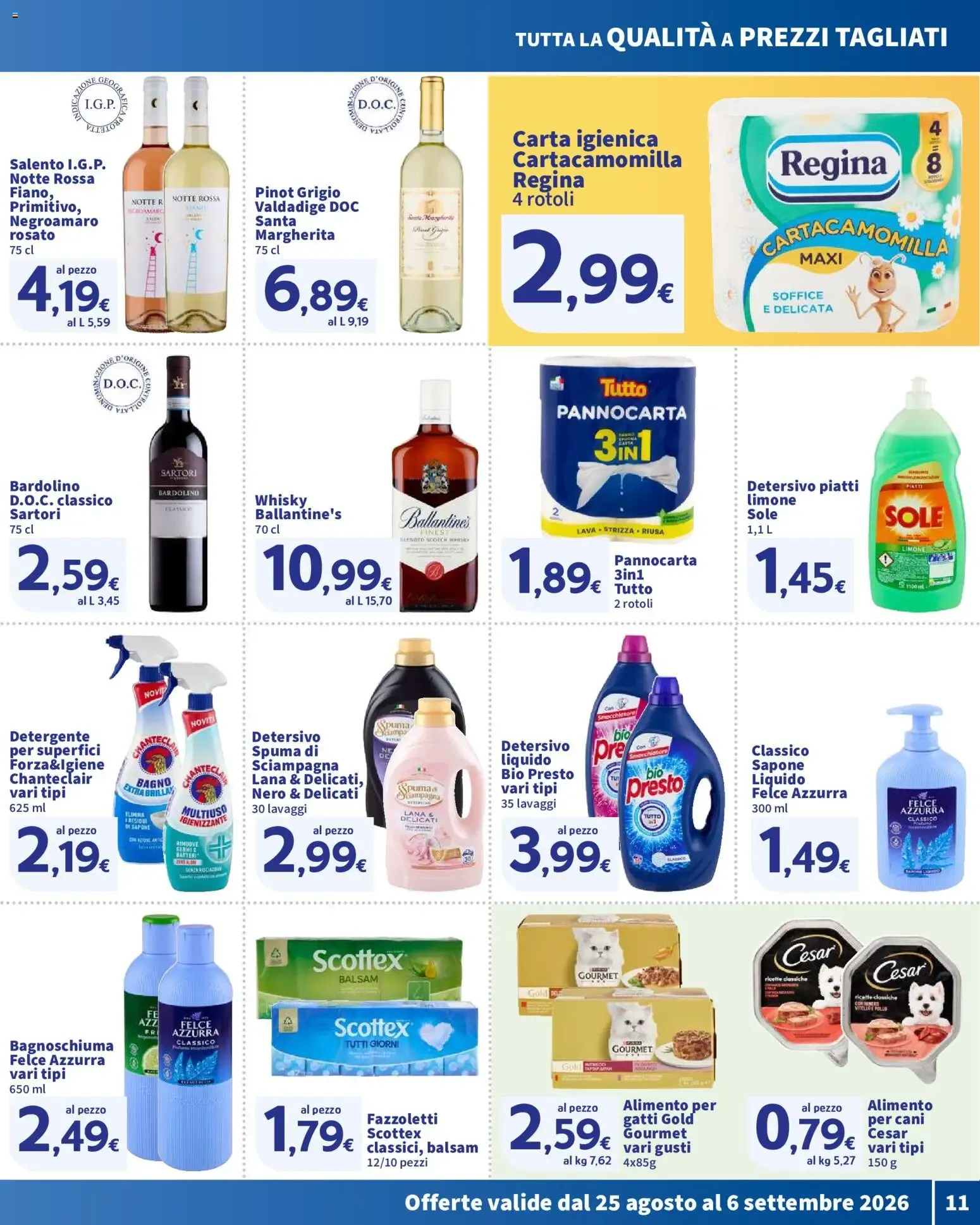 Nuovo SIGMA volantino OK dal 25/08/2026 > offerte anteprima 🛍️ da 25 agosto a 6 settembre di 2026 - Pagina del volantino 11