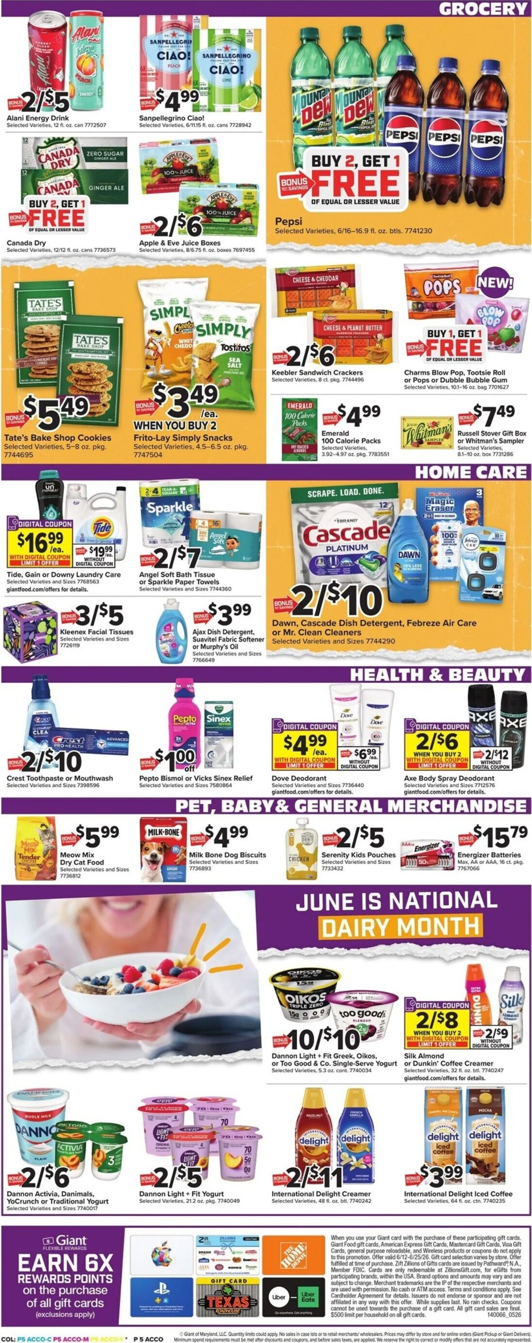 Weekly ad Current Giant leaflet valid from Friday 06/12/2026 to Thursday 06/18/2026 from June 12 to June 18 2026 - Page 8