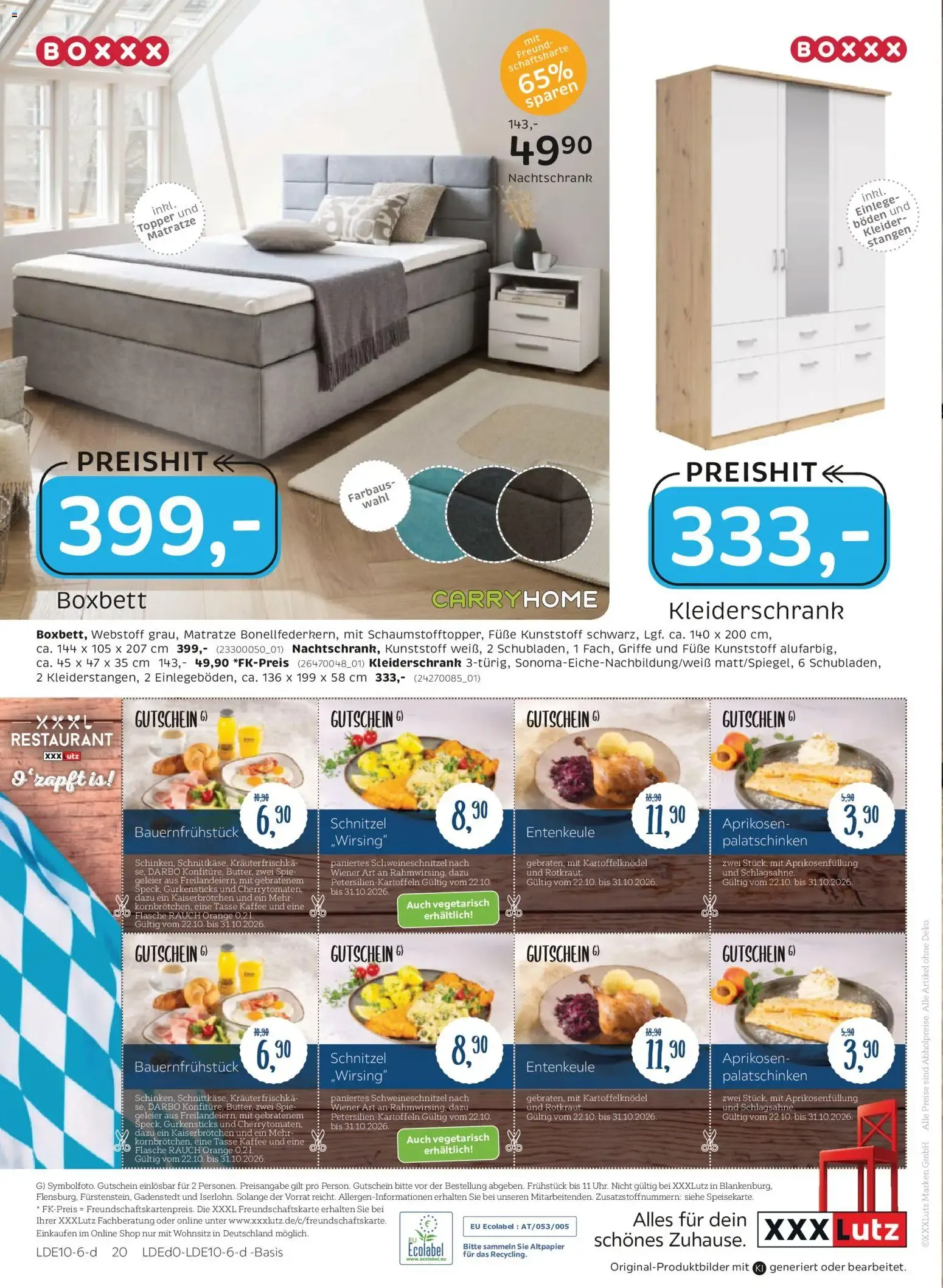 XXXLutz Nr. 1 beim Preis (ab 17.10.2026) zum Blättern von 17. Oktober bis 31. Oktober 2026 - Prospekt seite 36