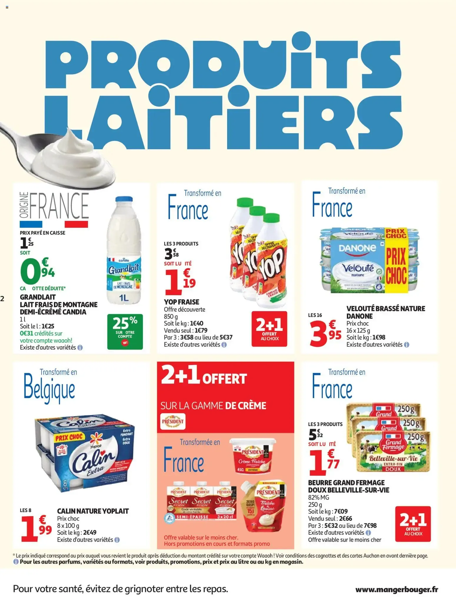 Auchan - Tous dans le match, pros des bons plans du 2 juin au 14 juin 2026 - Catalogue page 2