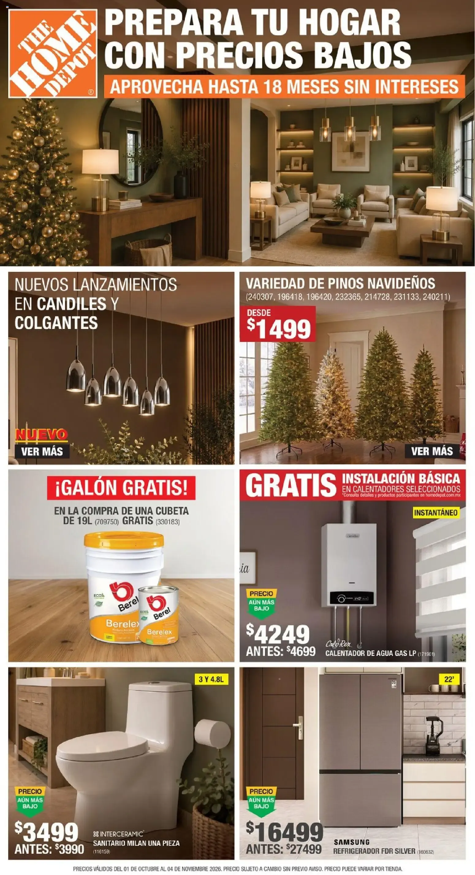 Catálogo de Prepara tu hogar con precios bajos 1 de octubre al 4 de noviembre 2026 - Pagina 1
