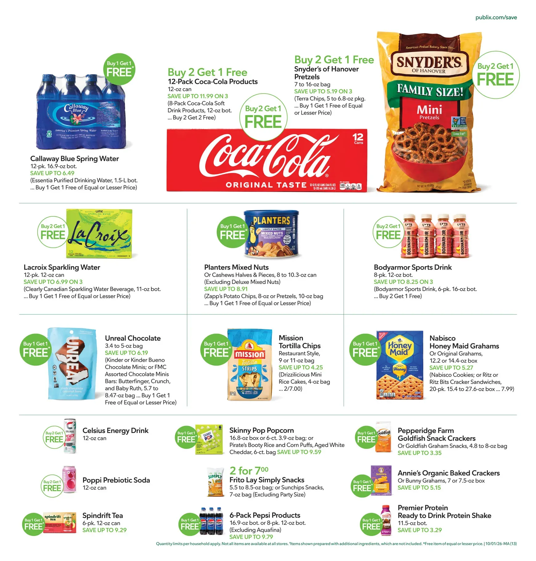 Weekly ad Publix: Saving made simple from October 1 to October 7 2026 - Page 13