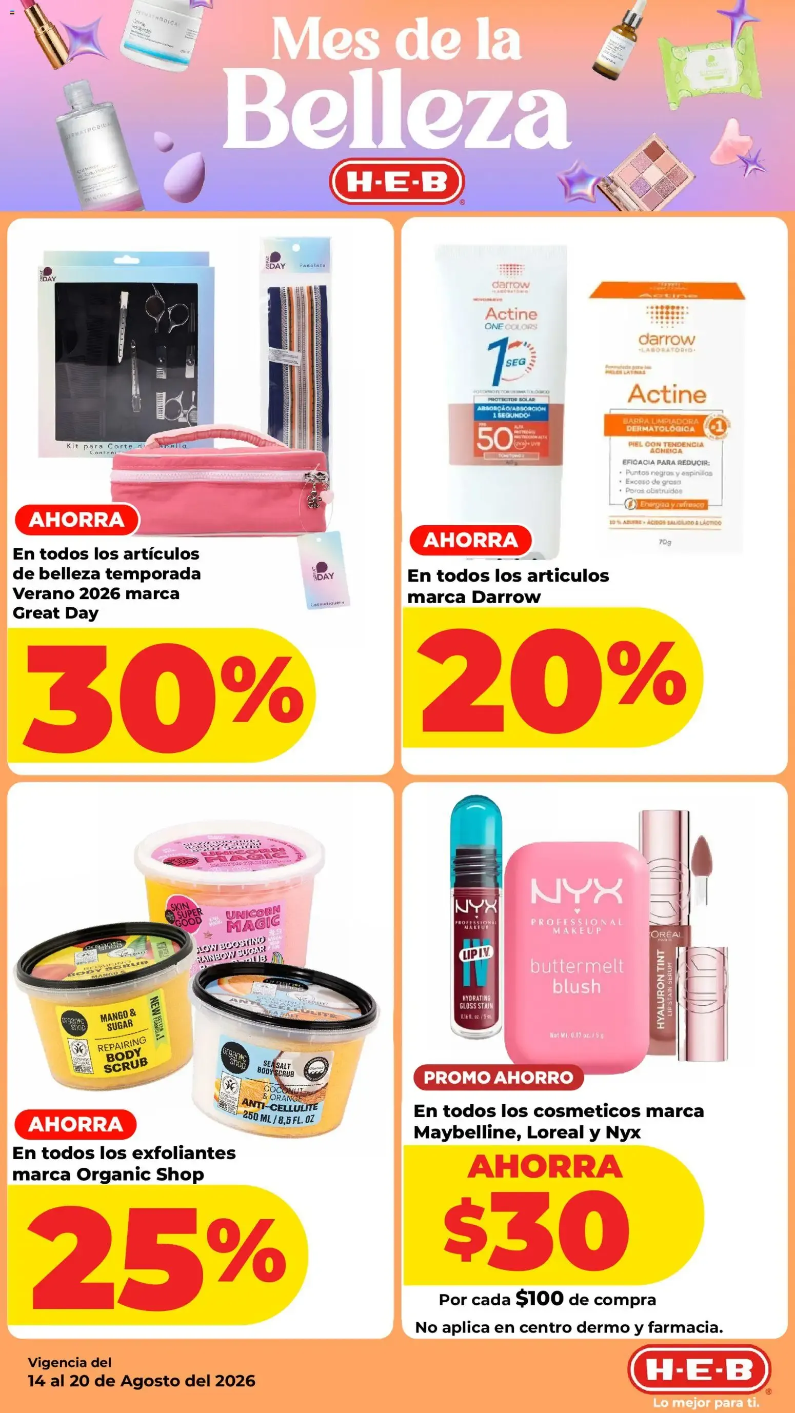Catálogo de En H-E-B Los precios HOY ESTÁN BAJOS y mañana también. 14 de agosto al 17 de agosto 2026 - Pagina 9