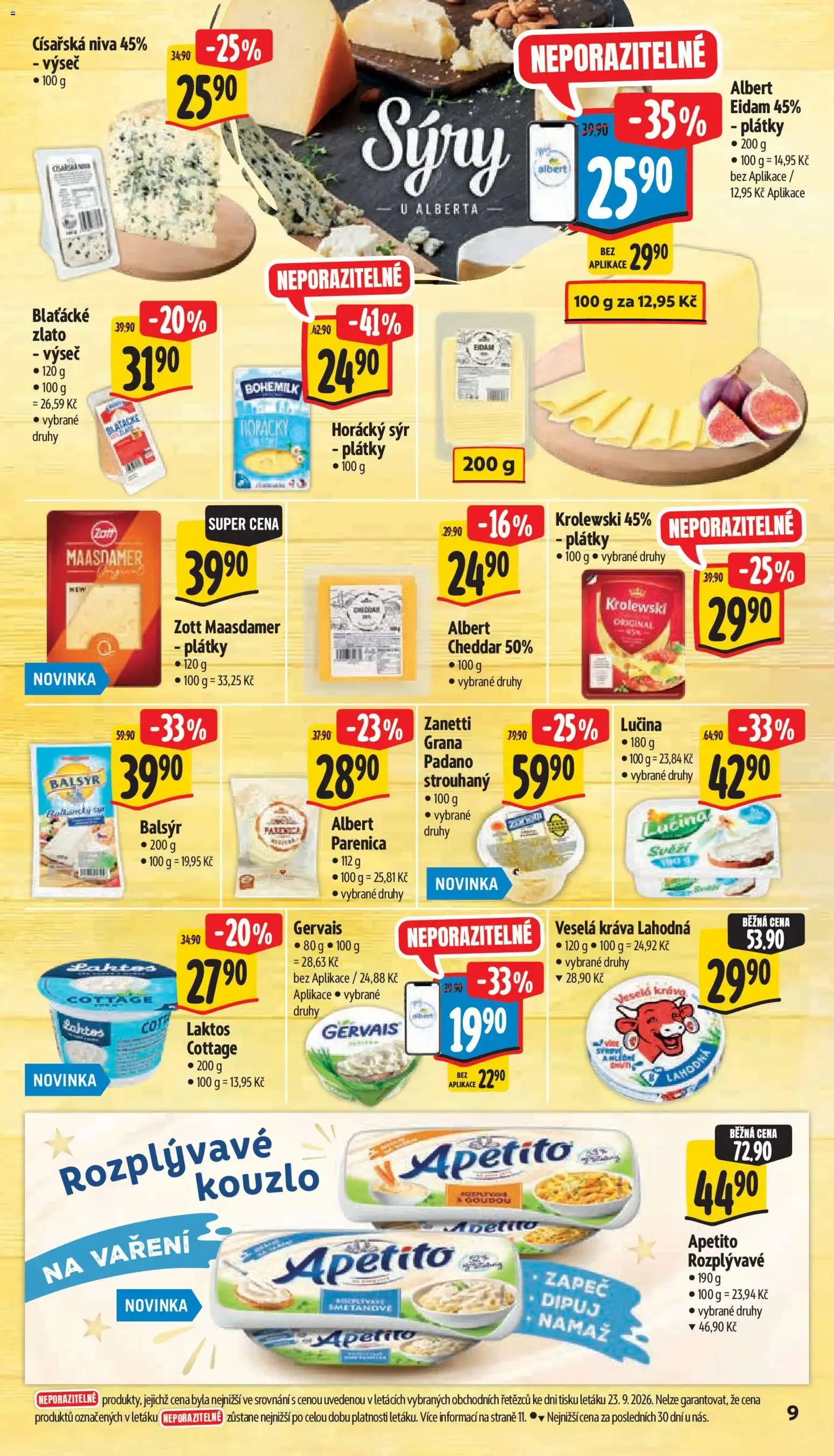 Albert leták - Hypermarket od 30.09.2026 - Akční leták - 30. září 6. října 2026 - Page 15