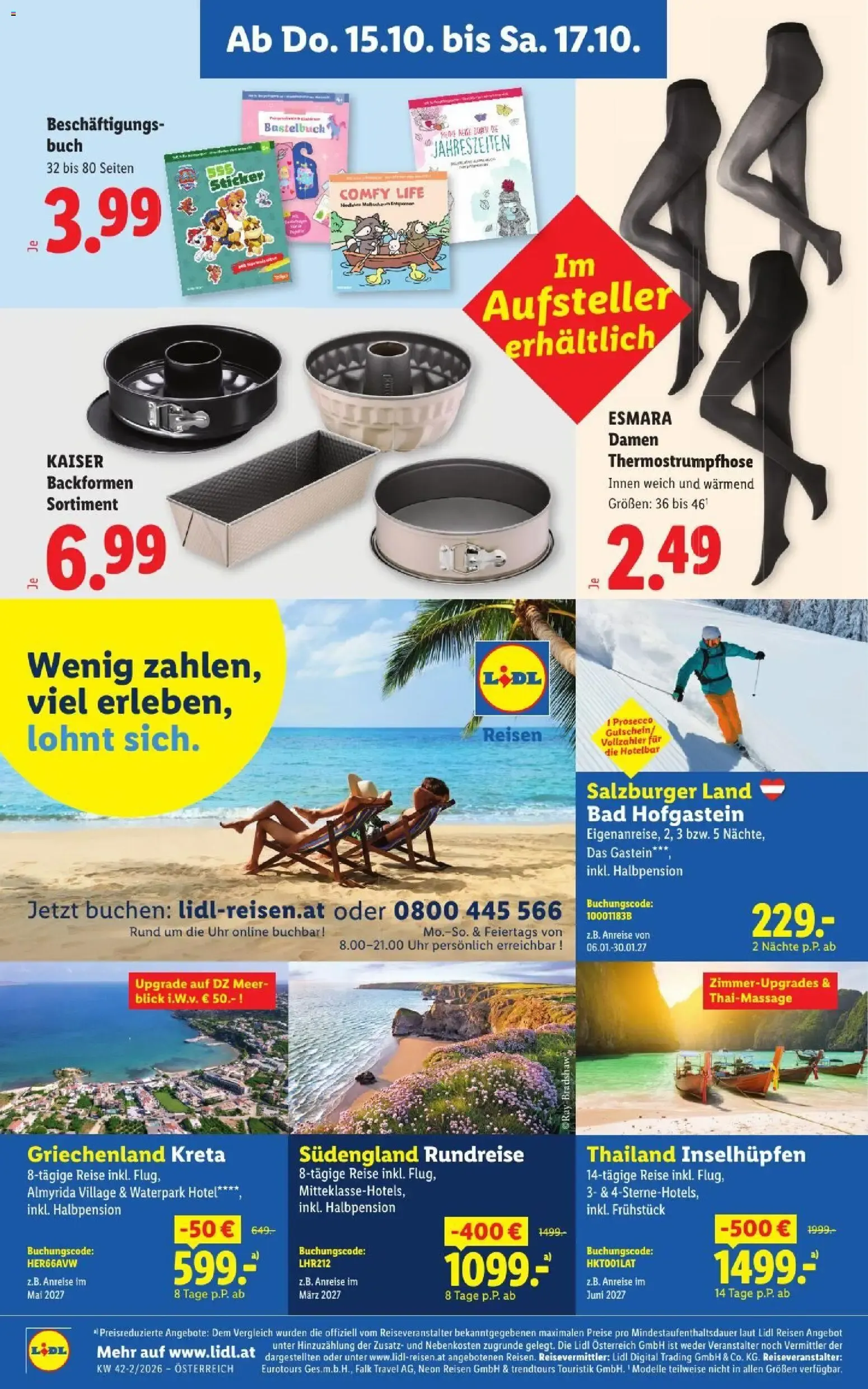 Lidl Flugblatt ab 15.10.2026 - Angebote ab donnerstag von 15. Oktober bis 17. Oktober 2026 - Flugblätt seite 26