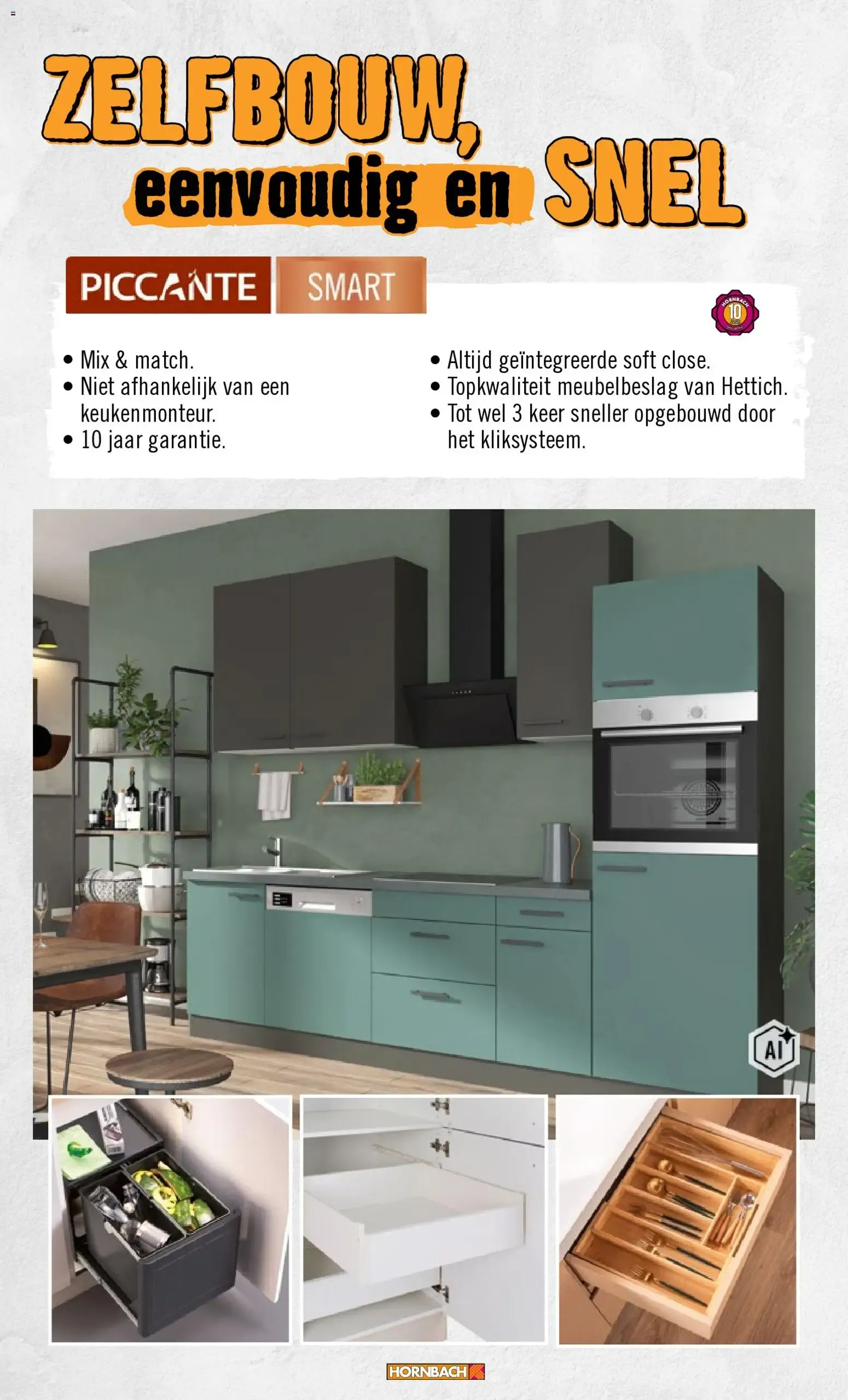 HORNBACH: Alles voor jouw keukenproject van 17 augustus tot 13 september 2026 - Folder pagina 12