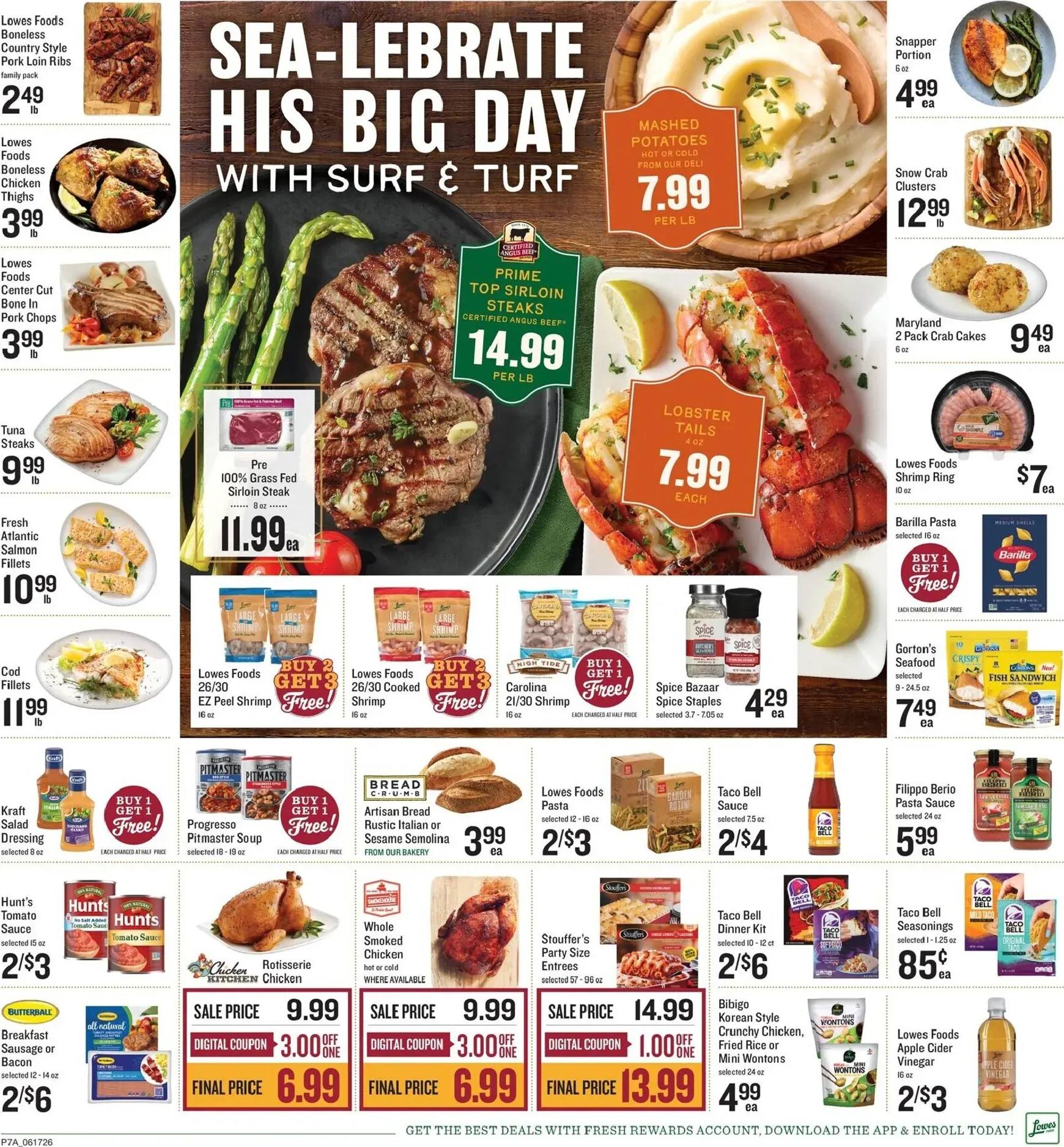 Weekly ad Lowes Foods: Deals For Dad from June 17 to June 23 2026 - Page 11