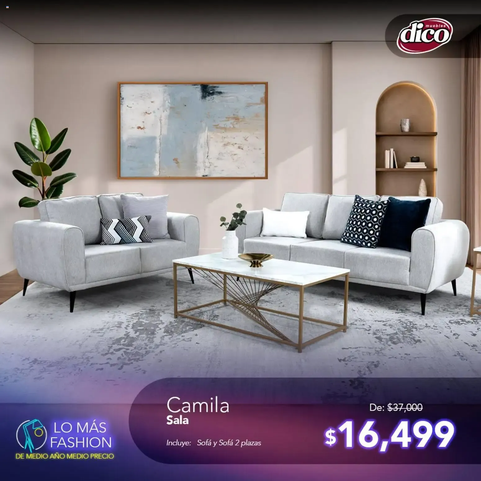 Catálogo de Muebles Dico catálogo Lo más Fashion (11/08/2026 - 18/08/2026) - catálogo en línea 11 de agosto al 18 de agosto 2026 - Pagina 5