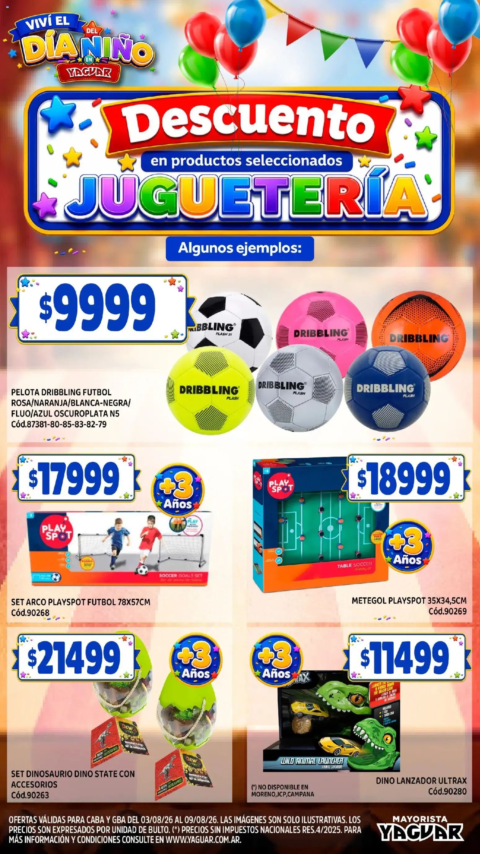 Ofertas de Viví el Día del Niño en Yaguar 3 de agosto al 9 de agosto 2026 - Página 5 del catálogo