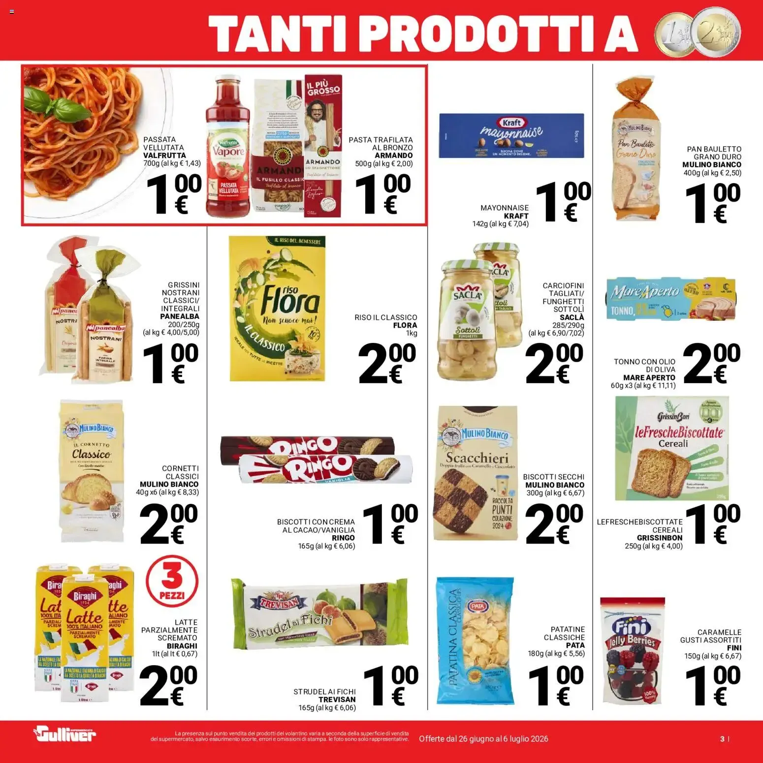 Nuovo Gulliver volantino dal 26/06/2026 > offerte anteprima 🛍️ da 26 giugno a 6 luglio di 2026 - Pagina del volantino 3