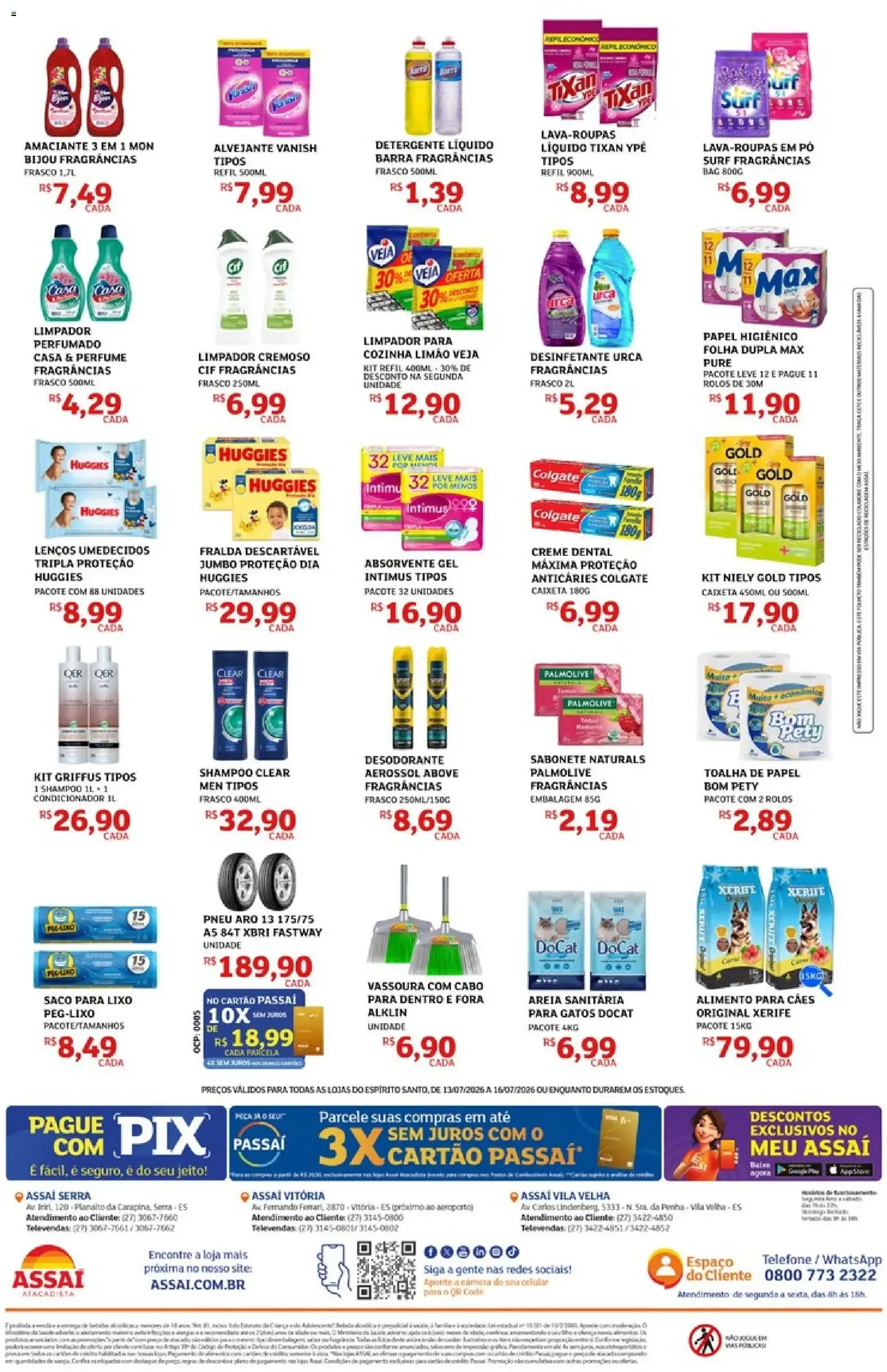 Encarte de Assaí Atacadista ofertas - ES de 13/07/2026 | Promoções Online 13 de julho até 16 de julho 2026 - Pagina 3