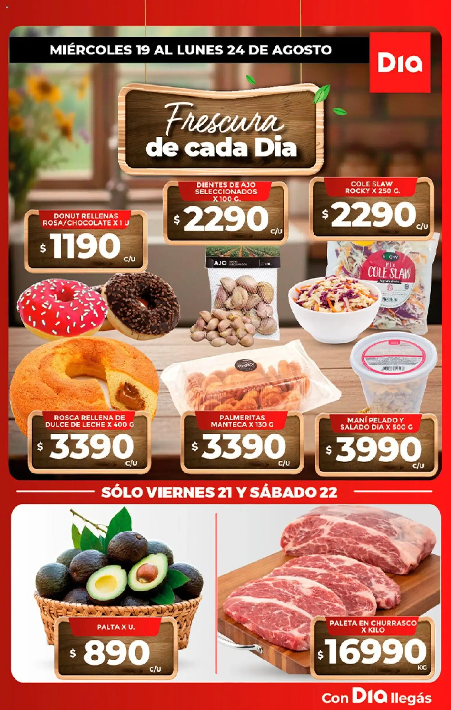 Ofertas de Supermercado DIA - Folleto Frescos del 19/08/2026 - 24/08/2026 19 de agosto al 24 de agosto 2026 - Página 1 del catálogo